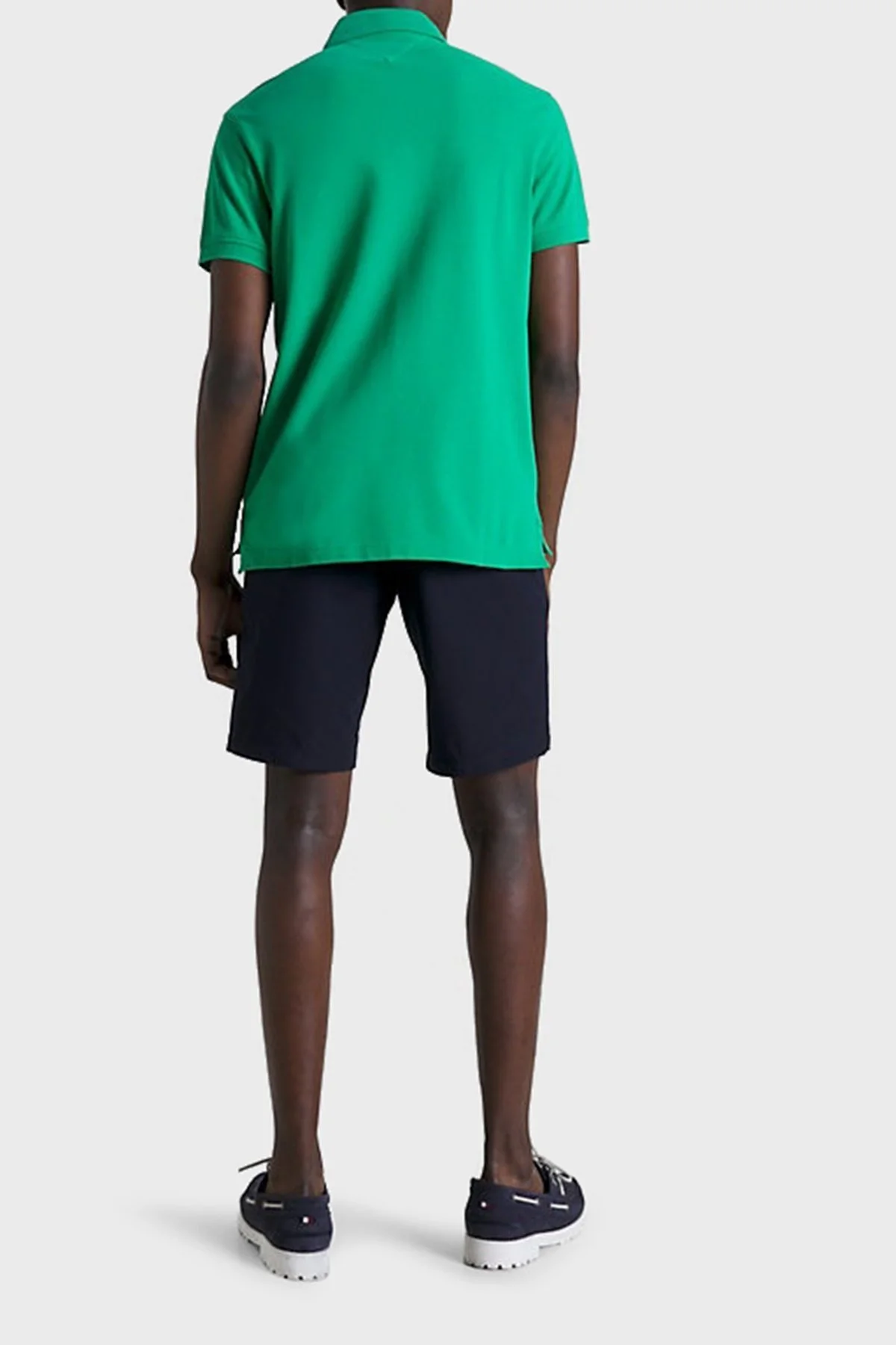 Tommy Hilfiger Pamuklu Regular Fit Erkek Polo T Shirt MW0MW17770 L14 YEŞİL - 2