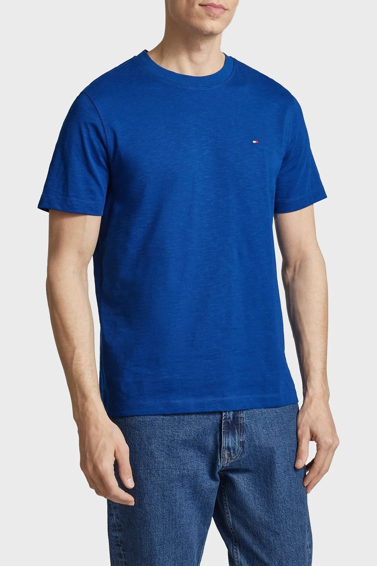 Tommy Hilfiger Pamuklu Regular Fit Erkek T Shirt MW0MW34375 C5J SAKS - 1