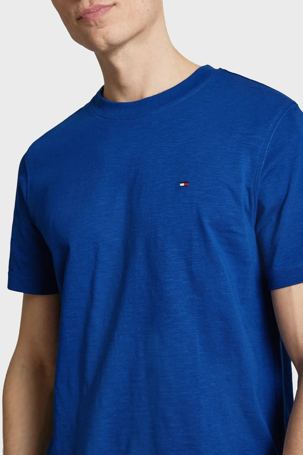 Tommy Hilfiger Pamuklu Regular Fit Erkek T Shirt MW0MW34375 C5J SAKS - 3