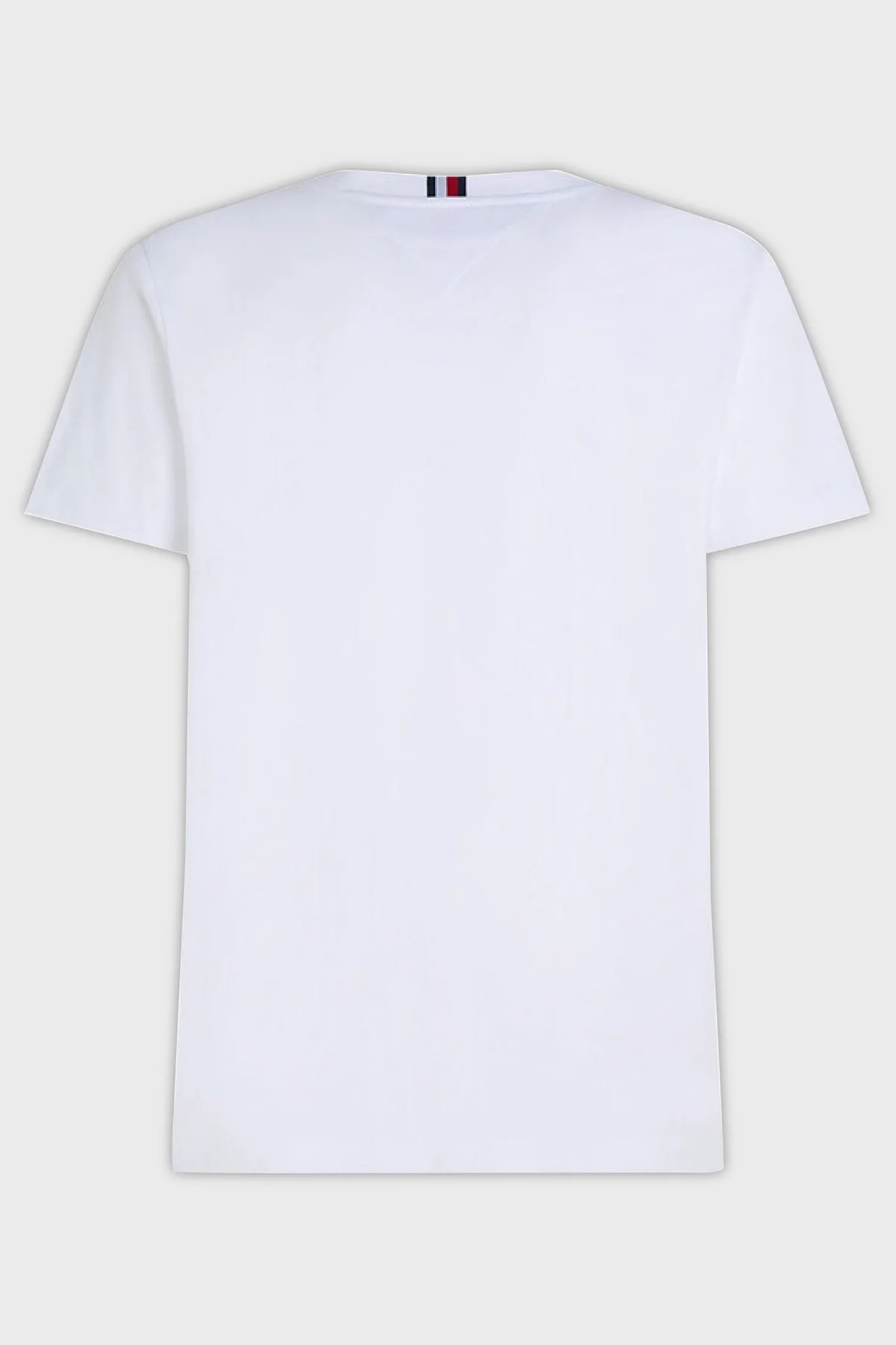 Tommy Hilfiger Pamuklu Regular Fit Erkek T Shirt MW0MW34419 YBR BEYAZ - 2