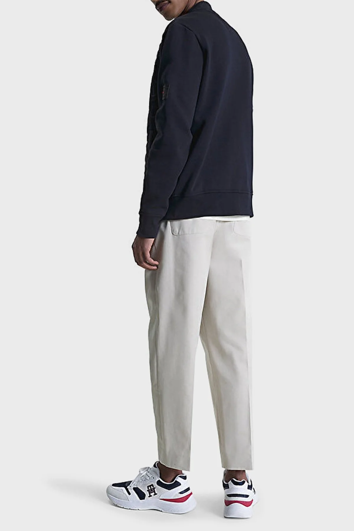 Tommy Hilfiger Pamuklu Regular Fit Kapitone Bomber Erkek Ceket MW0MW30010 DW5 LACİVERT - 4