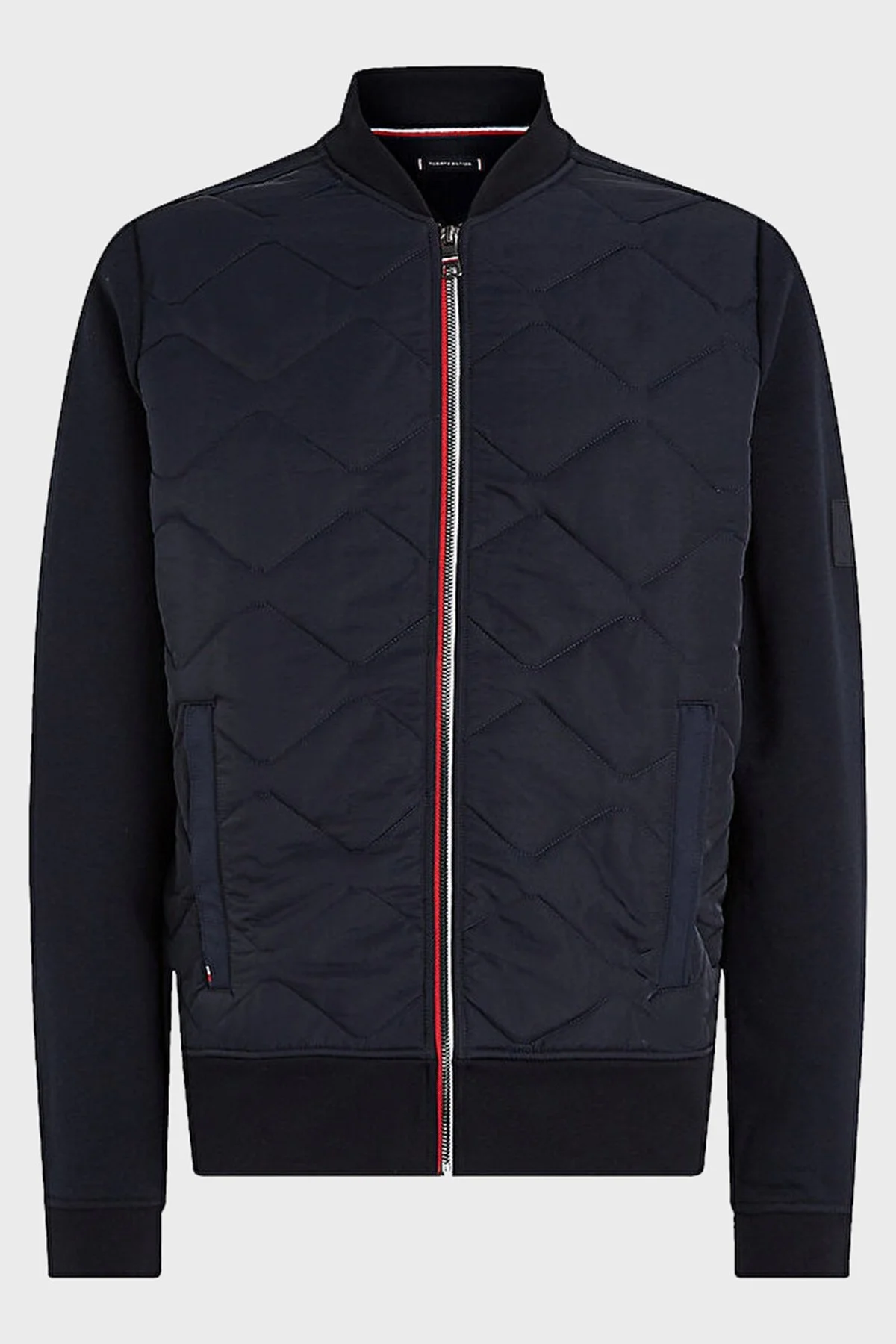 Tommy Hilfiger Pamuklu Regular Fit Kapitone Bomber Erkek Ceket MW0MW30010 DW5 LACİVERT - 5