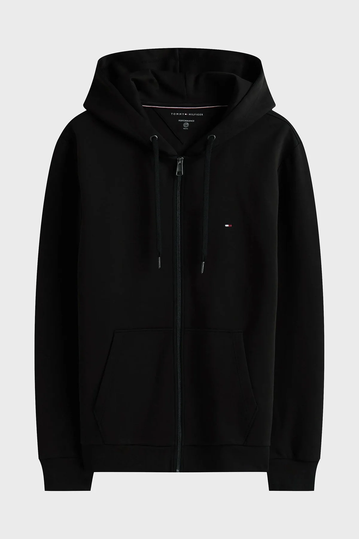 Tommy Hilfiger Pamuklu Regular Fit Kapüşon Yaka Erkek Sweat MW0MW37243 BDS SİYAH - 5