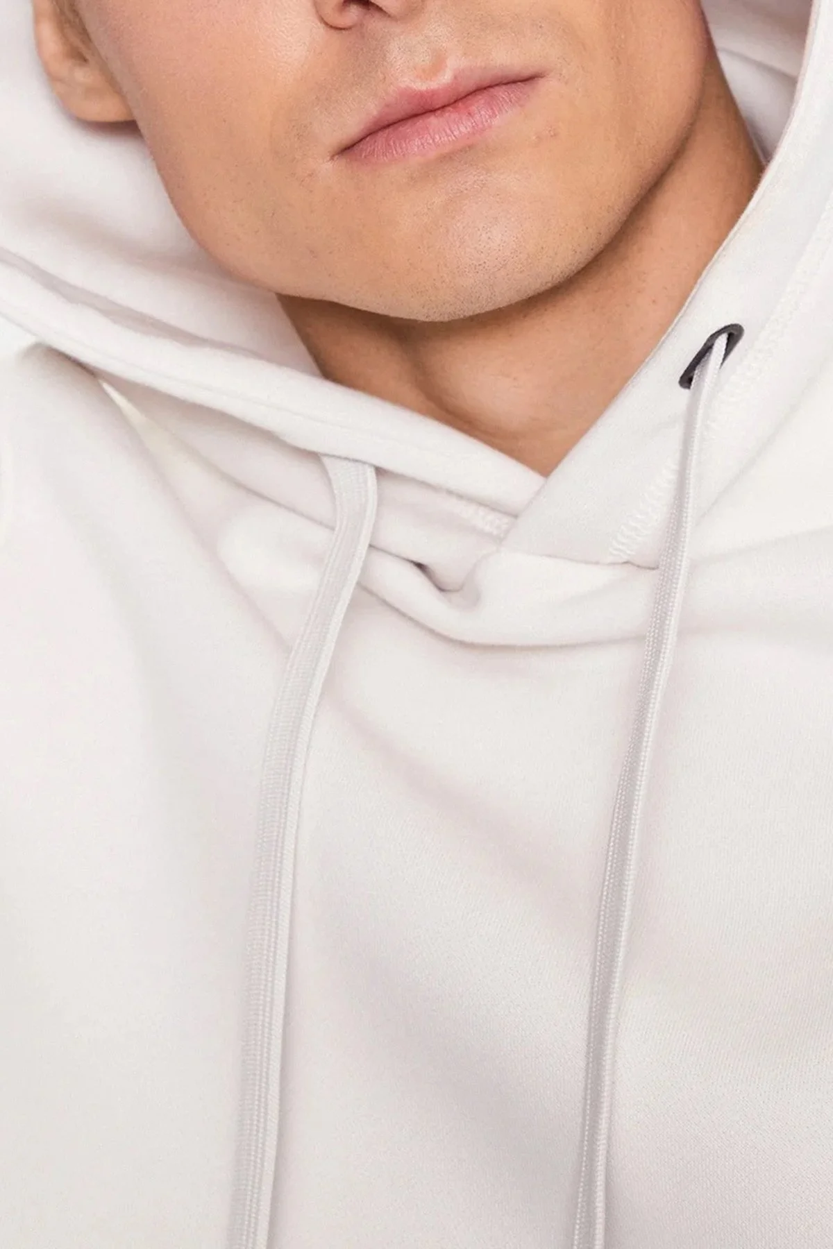 Tommy Hilfiger Pamuklu Regular Fit Kapüşonlu Erkek Sweat MW0MW29283 AC0 KREM - 4