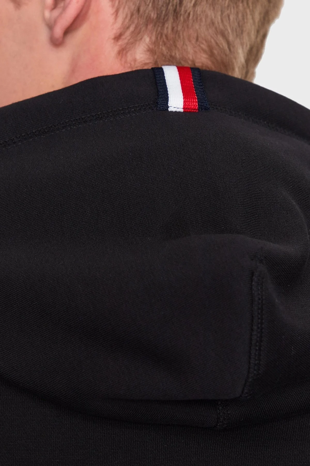 Tommy Hilfiger Pamuklu Regular Fit Kapüşonlu Erkek Sweat MW0MW29283 BDS SİYAH - 4