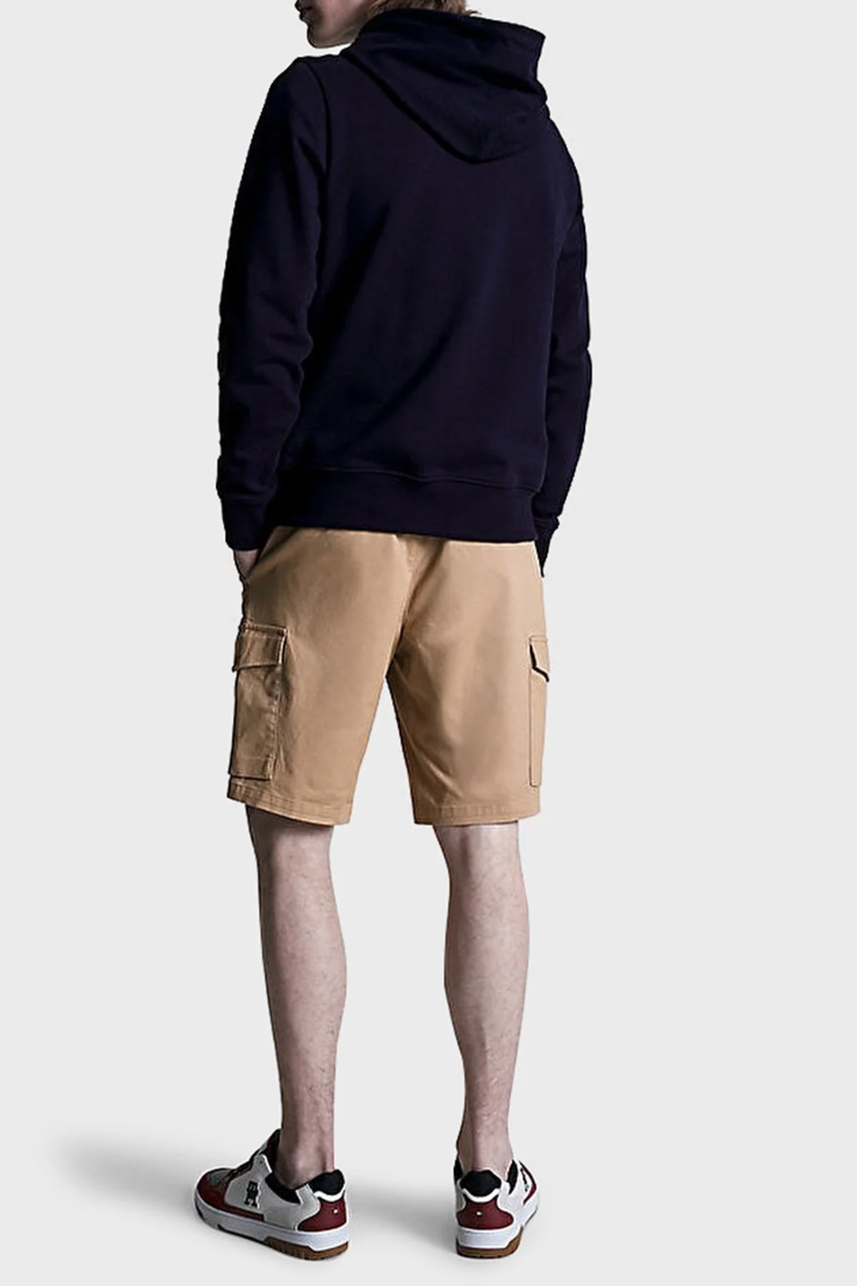 Tommy Hilfiger Pamuklu Regular Fit Kapüşonlu Erkek Sweat MW0MW31505 DW5 LACİVERT - 2