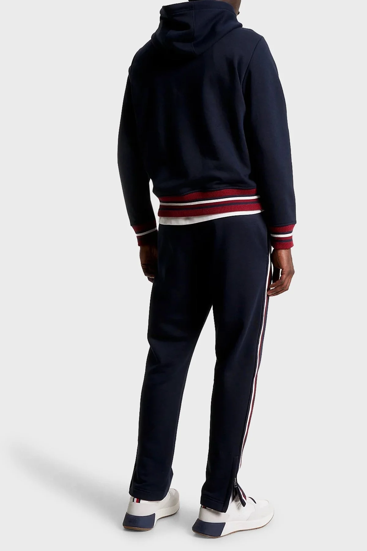 Tommy Hilfiger Pamuklu Regular Fit Kapüşonlu Erkek Sweat MW0MW32680 DW5 LACİVERT - 4