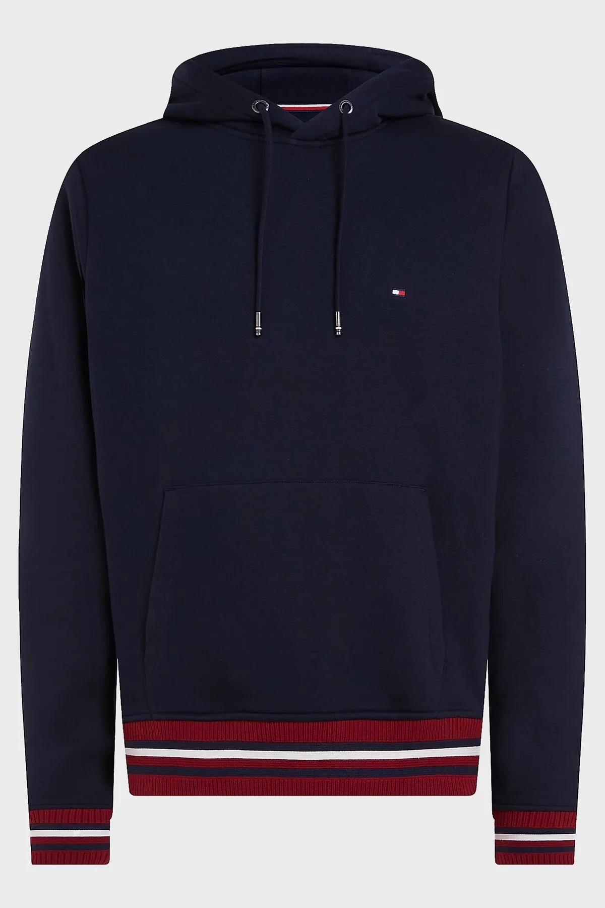 Tommy Hilfiger Pamuklu Regular Fit Kapüşonlu Erkek Sweat MW0MW32680 DW5 LACİVERT - 10