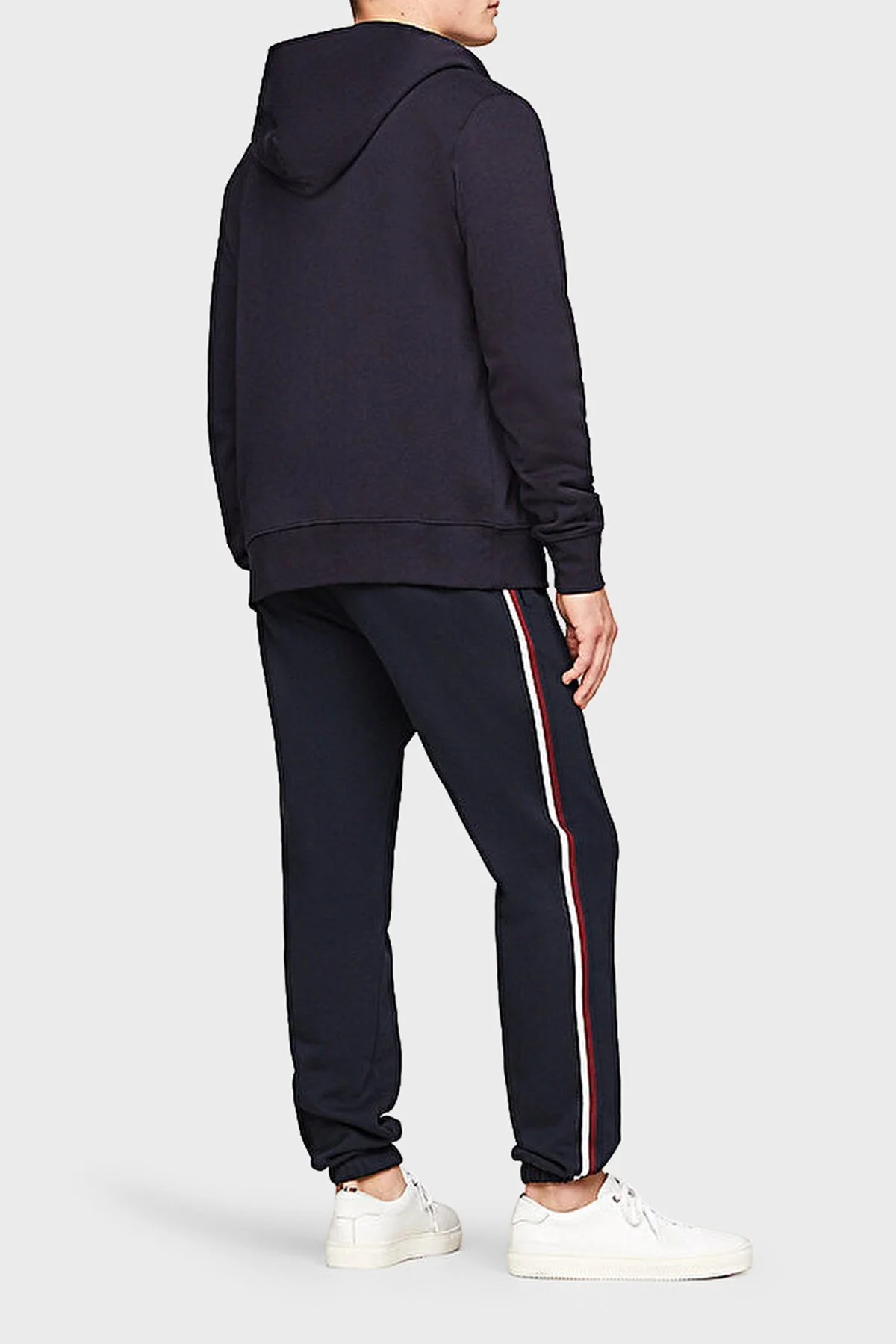 Tommy Hilfiger Pamuklu Regular Fit Kapüşonlu Erkek Sweat MW0MW33658 DW5 LACİVERT - 2