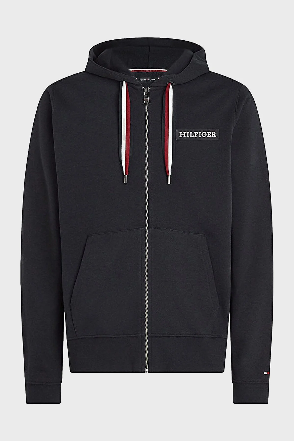 Tommy Hilfiger Pamuklu Regular Fit Kapüşonlu Erkek Sweat MW0MW33658 DW5 LACİVERT - 5
