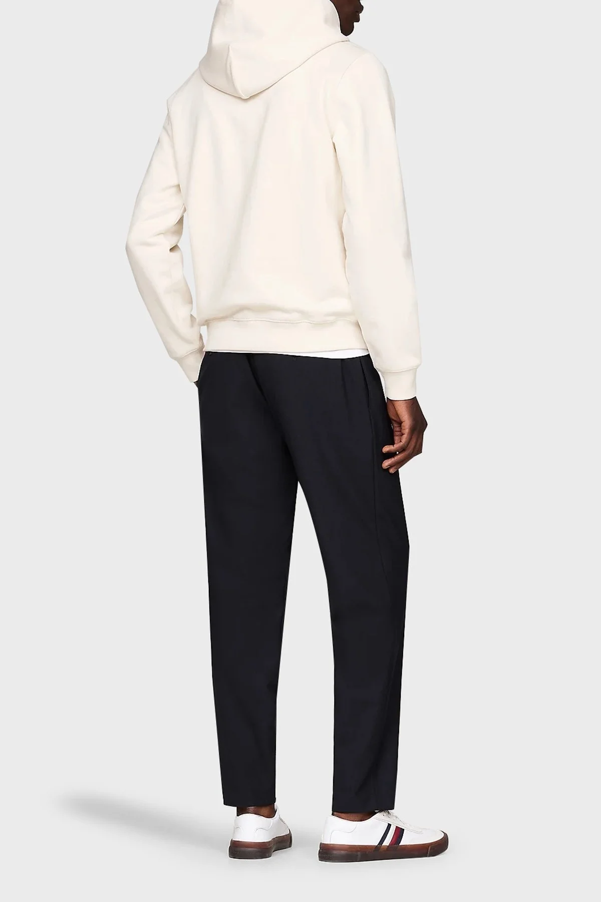 Tommy Hilfiger Pamuklu Regular Fit Kapüşonlu Erkek Sweat MW0MW35525 Z00 AÇIK BEJ - 7