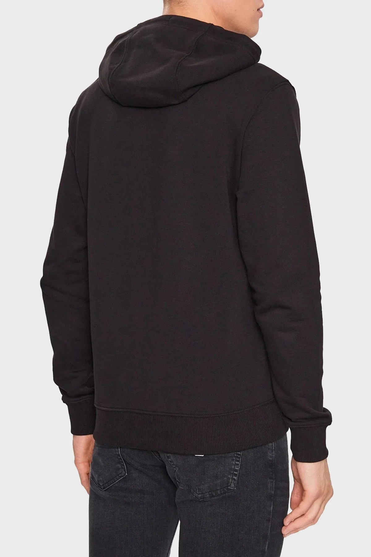 Tommy Hilfiger Pamuklu Regular Fit Kapüşonlu Yaka Erkek Sweat DM0DM16792 BDS SİYAH - 2