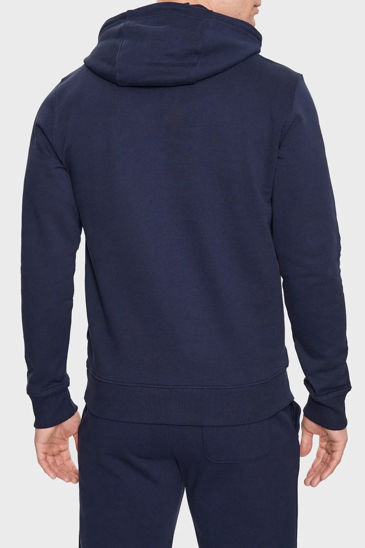 Tommy Hilfiger Pamuklu Regular Fit Kapüşonlu Yaka Erkek Sweat DM0DM16792 C87 LACİVERT - 2