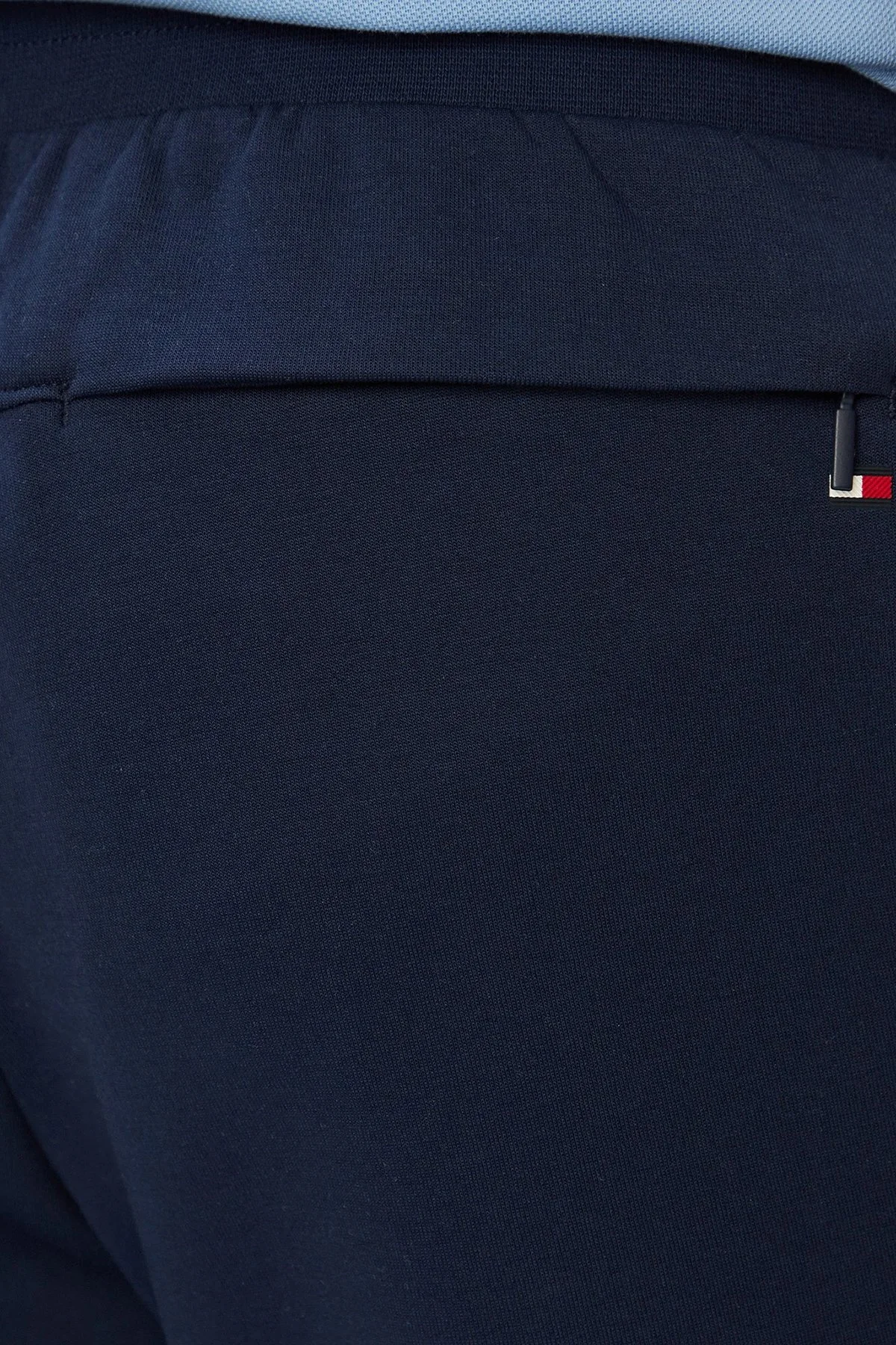 Tommy Hilfiger Pamuklu Regular Fit Lastikli Bel Lastikli Paça Jogger Erkek Pantolon MW0MW43445 DCC Lacivert - 5