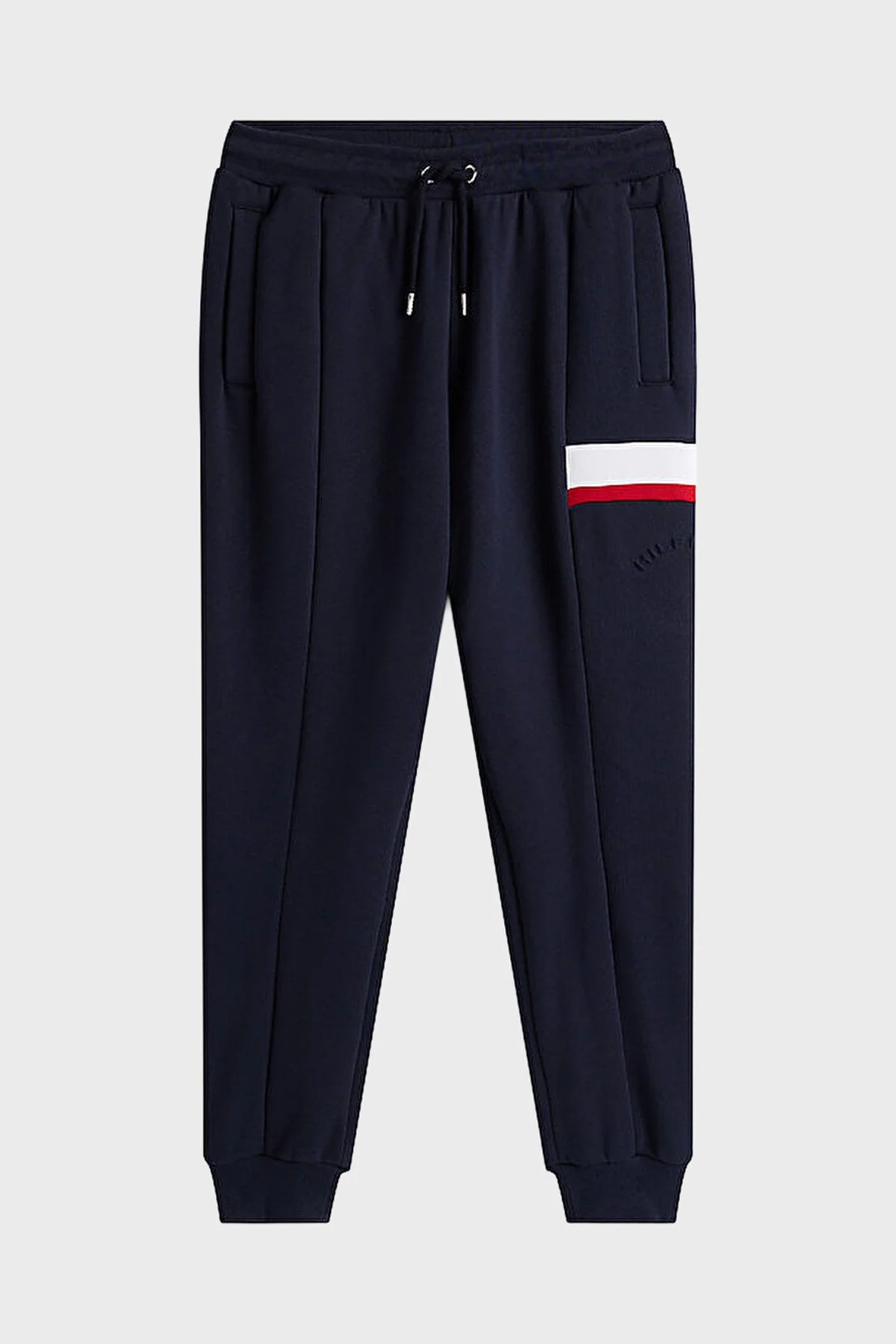 Tommy Hilfiger Pamuklu Regular Fit Logolu Normal Bel Erkek Pantolon MW0MW40416 DW5 LACİVERT - 5