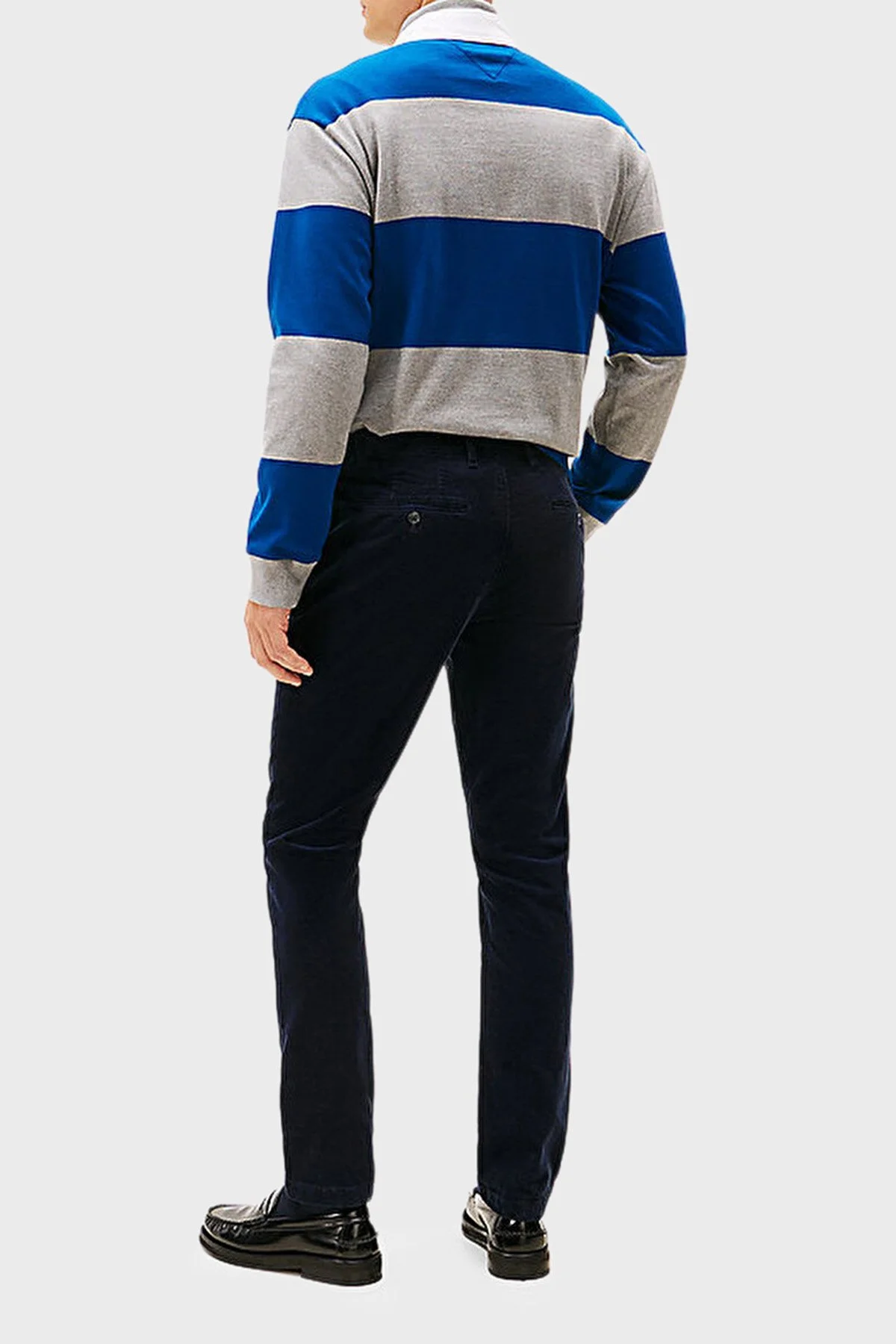 Tommy Hilfiger Pamuklu Regular Fit Normal Bel Erkek Pantolon MW0MW40267 0GZ LACİVERT - 4