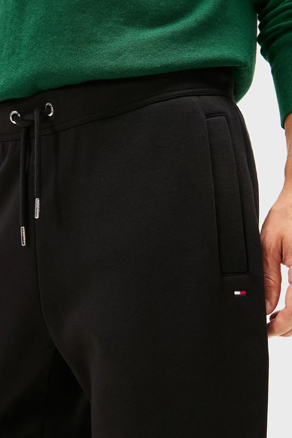 Tommy Hilfiger Pamuklu Regular Fit Normal Bel Erkek Pantolon MW0MW41501 BDS SİYAH - 3