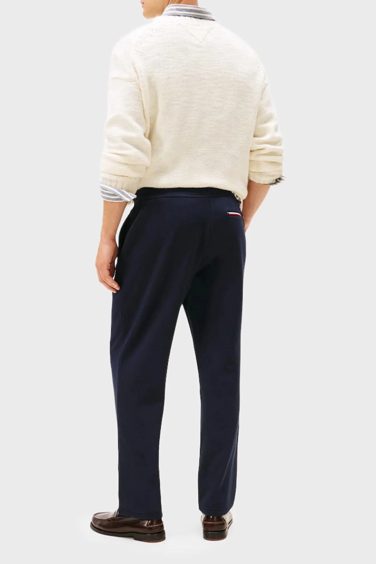 Tommy Hilfiger Pamuklu Regular Fit Normal Bel Erkek Pantolon MW0MW41501 DW5 LACİVERT - 3