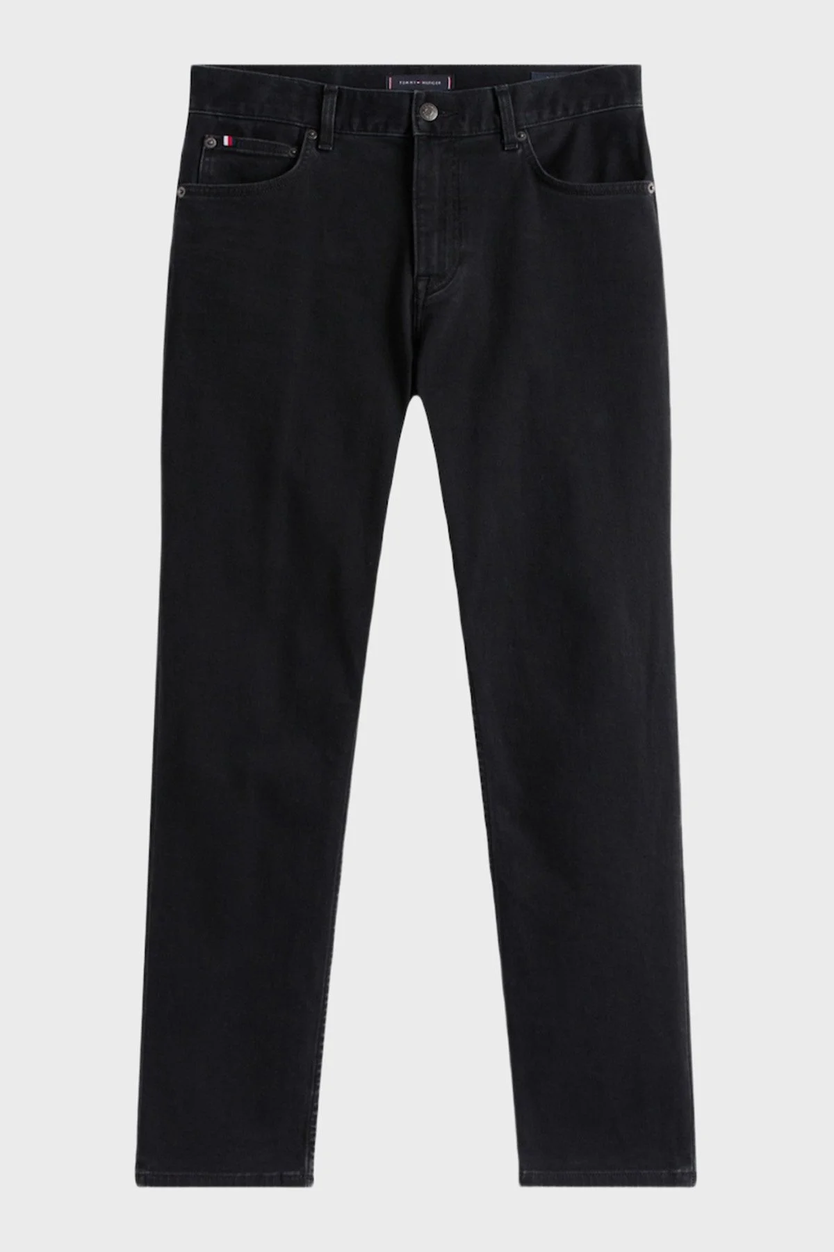 Tommy Hilfiger Pamuklu Regular Fit Normal Bel Jeans Erkek Kot Pantolon MW0MW40564 1B4 SİYAH - 5