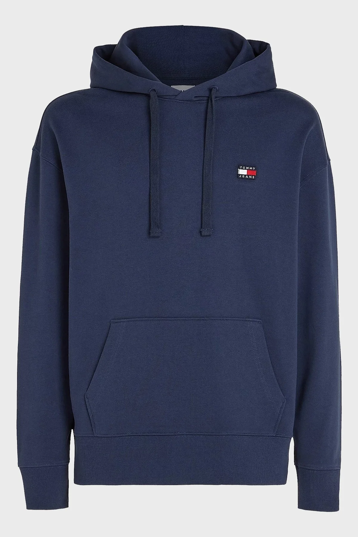 Tommy Hilfiger Pamuklu Relaxed Fit Kanguru Cepli Kapüşonlu Erkek Sweat DM0DM16369 C87 LACİVERT - 5