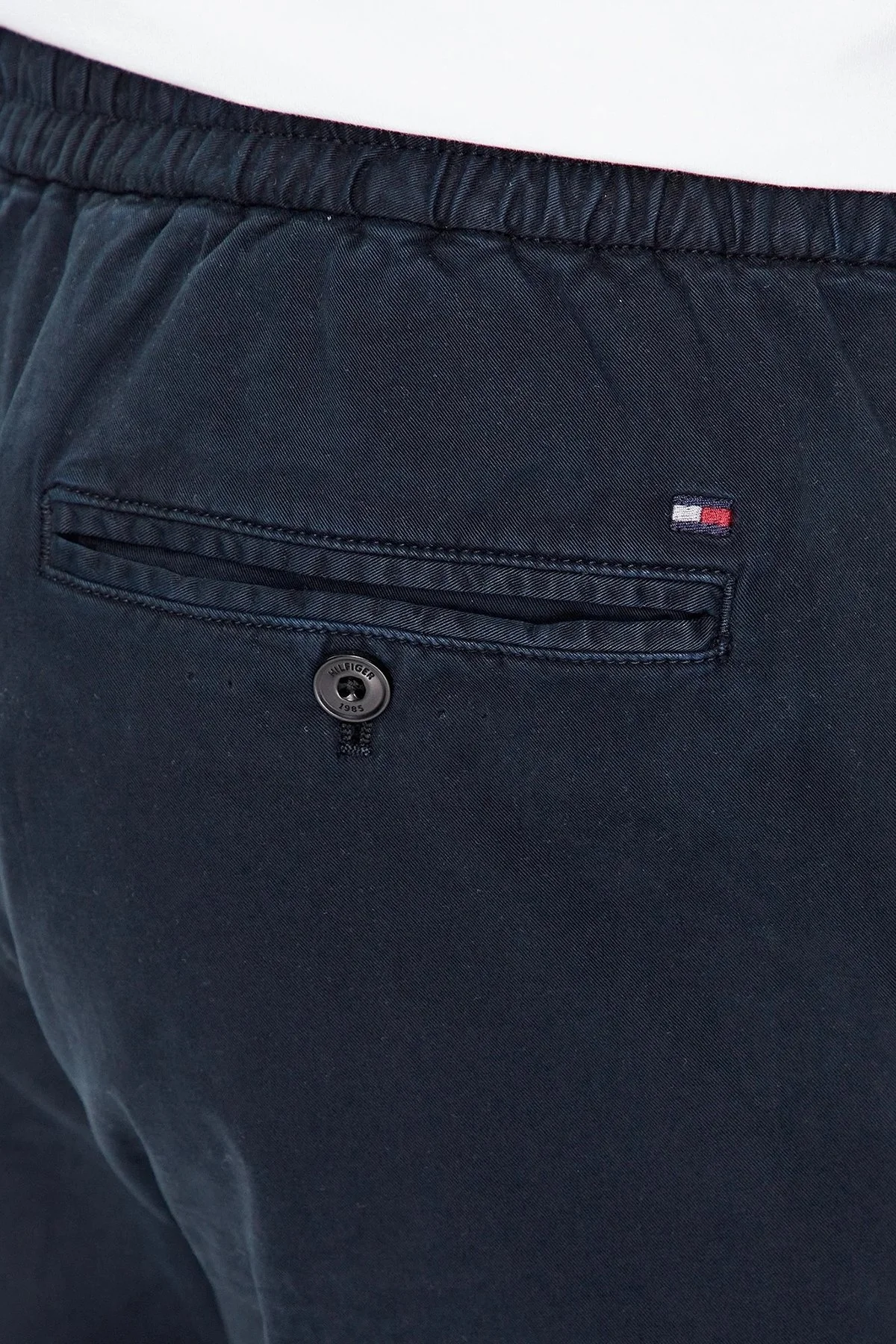 Tommy Hilfiger Pamuklu Relaxed Tapered Fit Chino Erkek Pantolon MW0MW32131 DW5 LACİVERT - 13