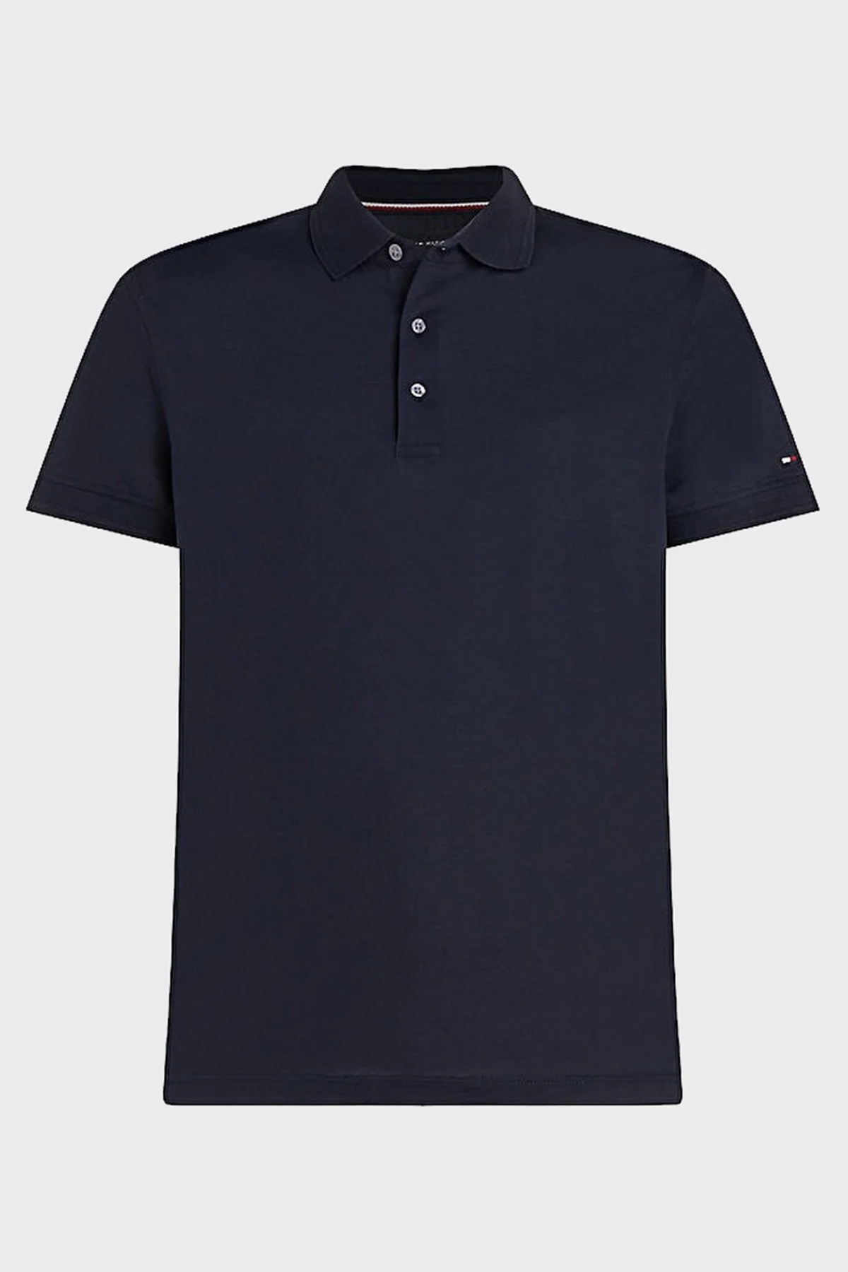 Tommy Hilfiger Pamuklu Slim Fit Erkek Polo Yaka T Shirt MW0MW31545 DW5 LACİVERT - 8