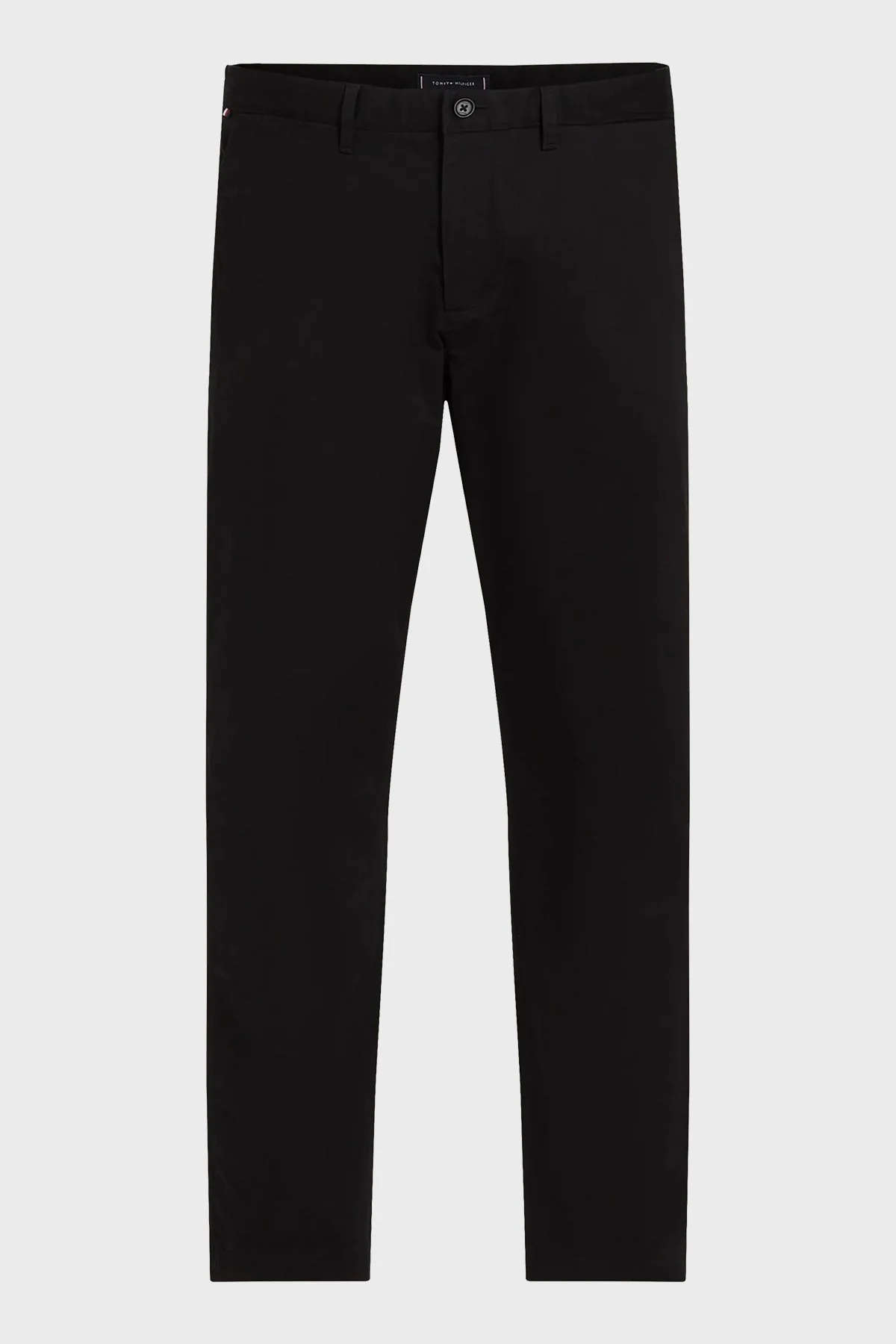 Tommy Hilfiger Pamuklu Straight Fit Düz Paça Erkek Pantolon MW0MW37873 BDS SİYAH - 10