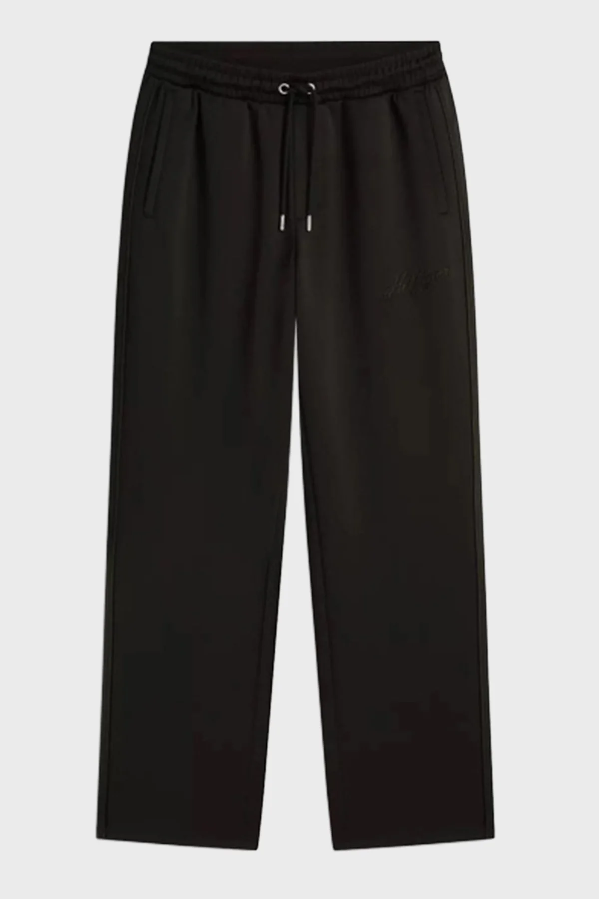 Tommy Hilfiger Pamuklu Straight Fit Düz Paça Jogger Erkek Pantolon MW0MW42538 BDS SİYAH - 5