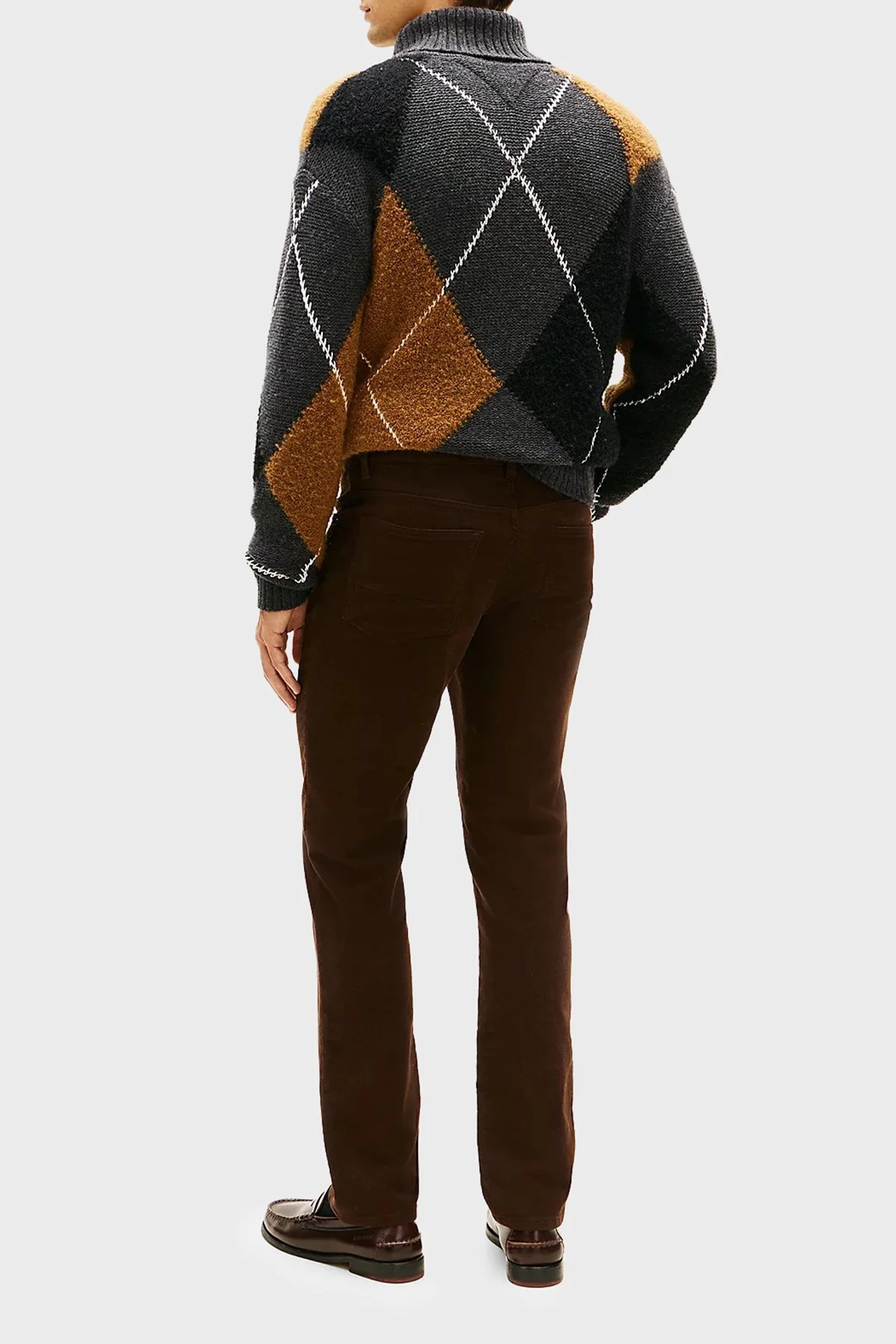 Tommy Hilfiger Pamuklu Straight Fit Normal Bel Erkek Pantolon MW0MW40266 GUE KAHVE - 4