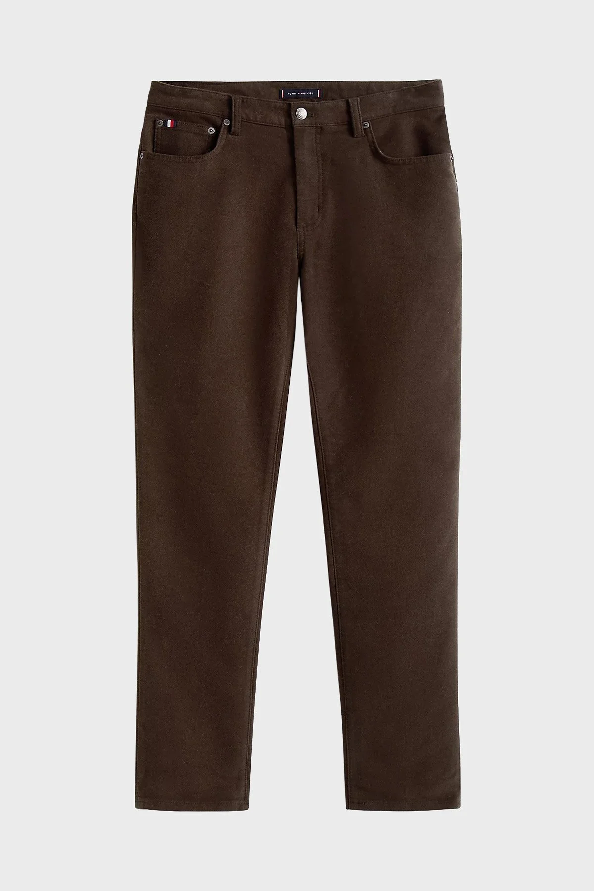 Tommy Hilfiger Pamuklu Straight Fit Normal Bel Erkek Pantolon MW0MW40266 GUE KAHVE - 5