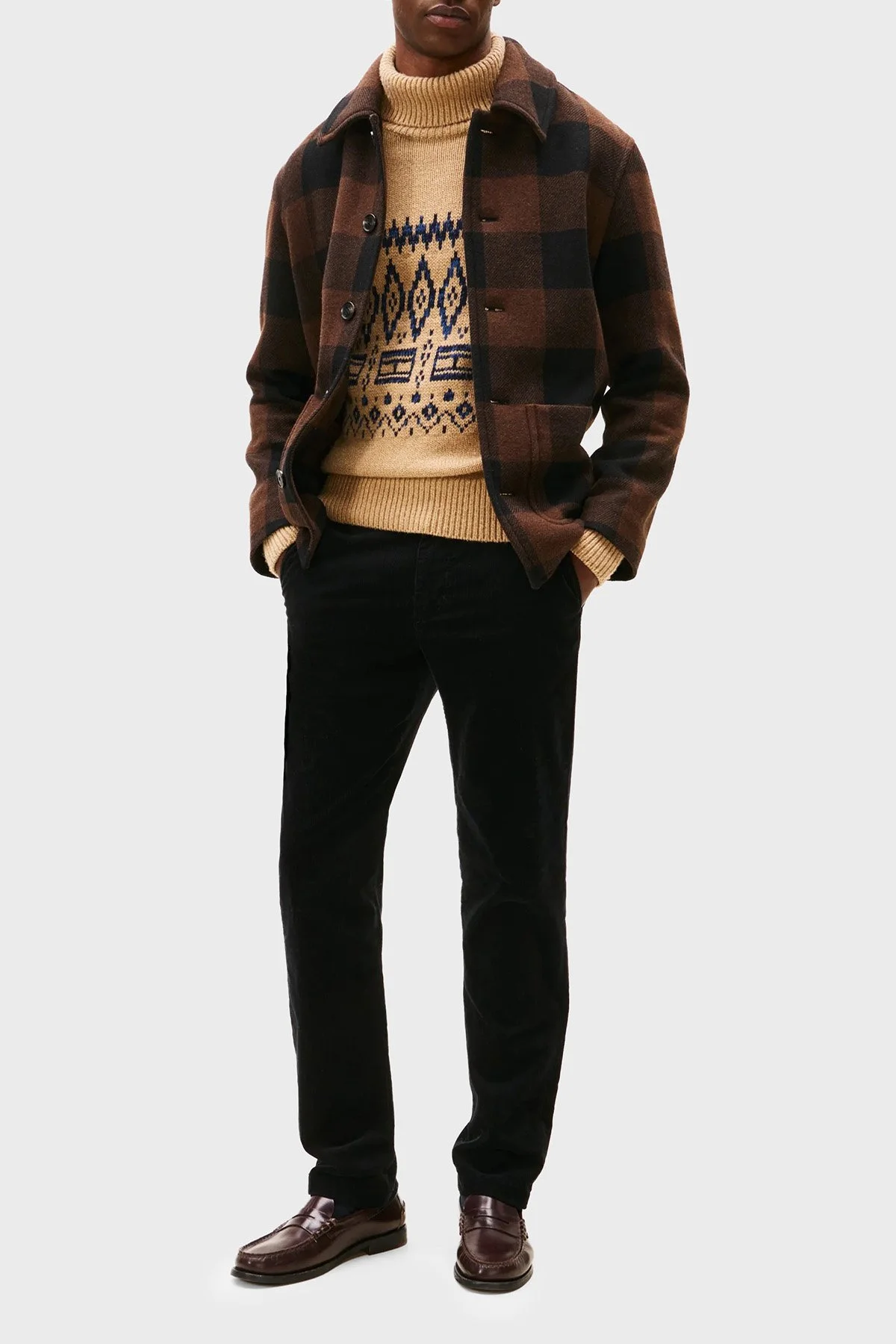 Tommy Hilfiger Pamuklu Straight Fit Normal Bel Kadife Erkek Pantolon MW0MW40267 BDS SİYAH - 2