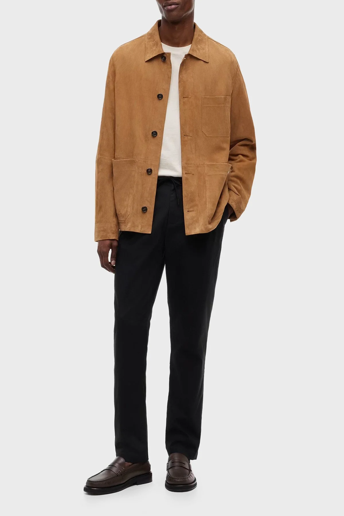 Tommy Hilfiger Pamuklu Tapered Fit Daralan Paça Erkek Pantolon MW0MW39702 BDS Siyah - 2