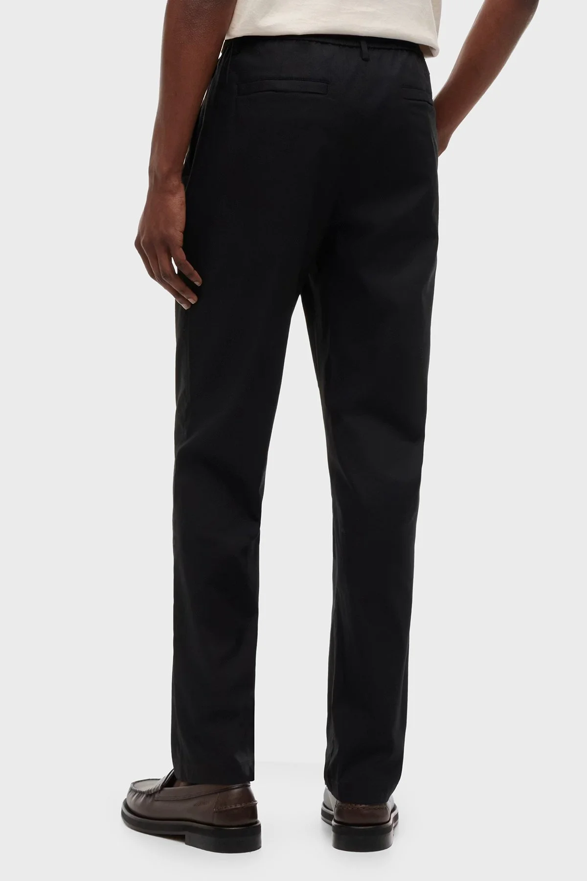 Tommy Hilfiger Pamuklu Tapered Fit Daralan Paça Erkek Pantolon MW0MW39702 BDS Siyah - 3