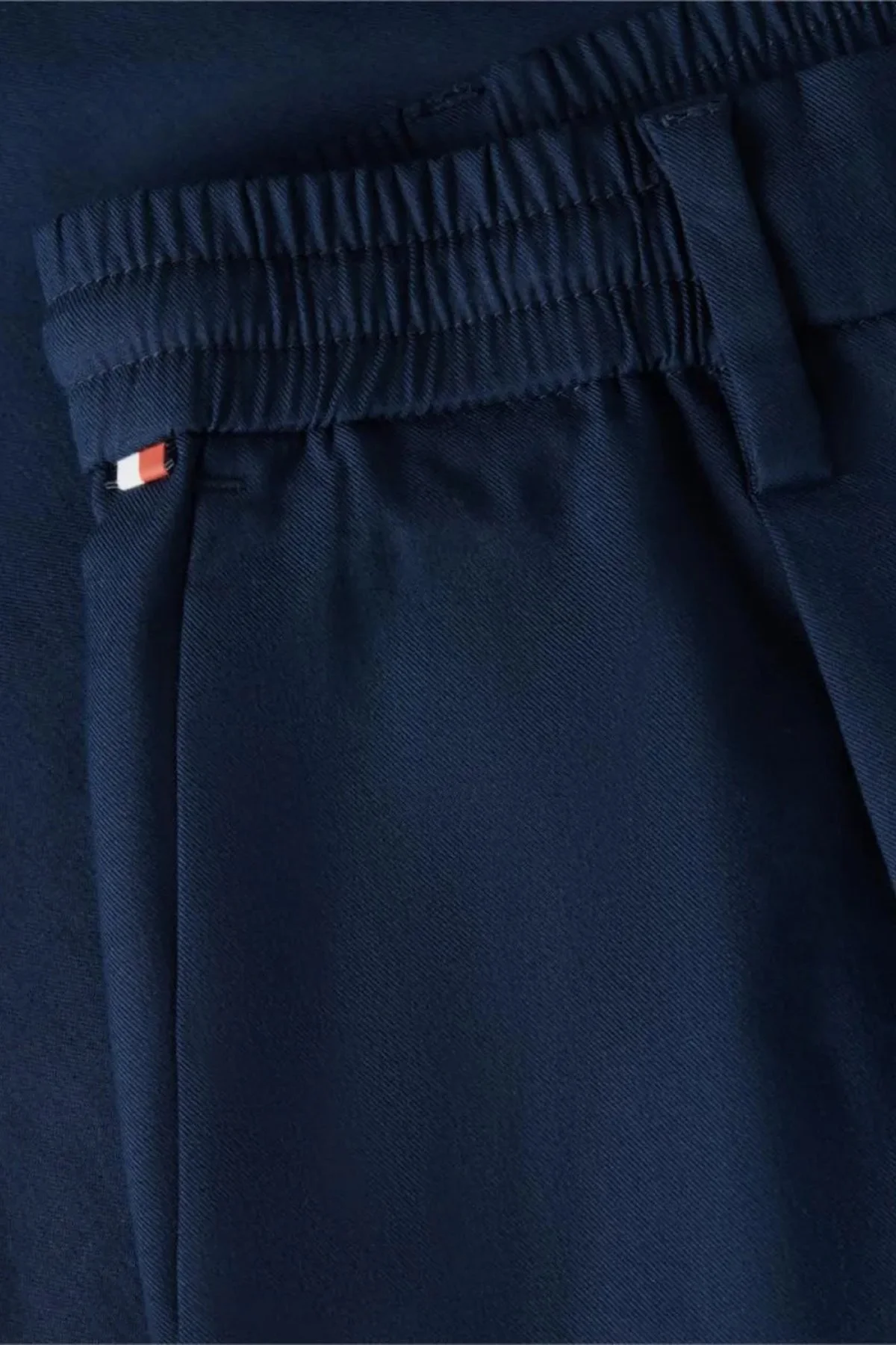 Tommy Hilfiger Pamuklu Tapered Fit Daralan Paça Erkek Pantolon MW0MW39702 DCC Lacivert - 6