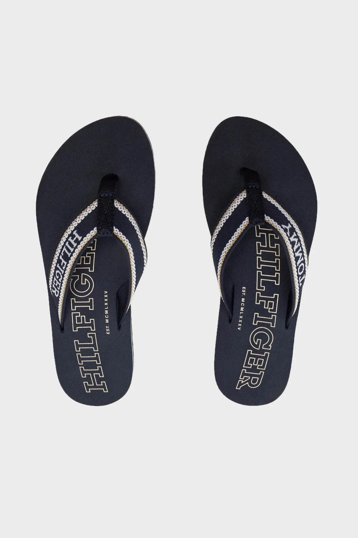 Tommy Hilfiger Parmak Arası Bayan Terlik FW0FW07905 DW6 LACİVERT - 4