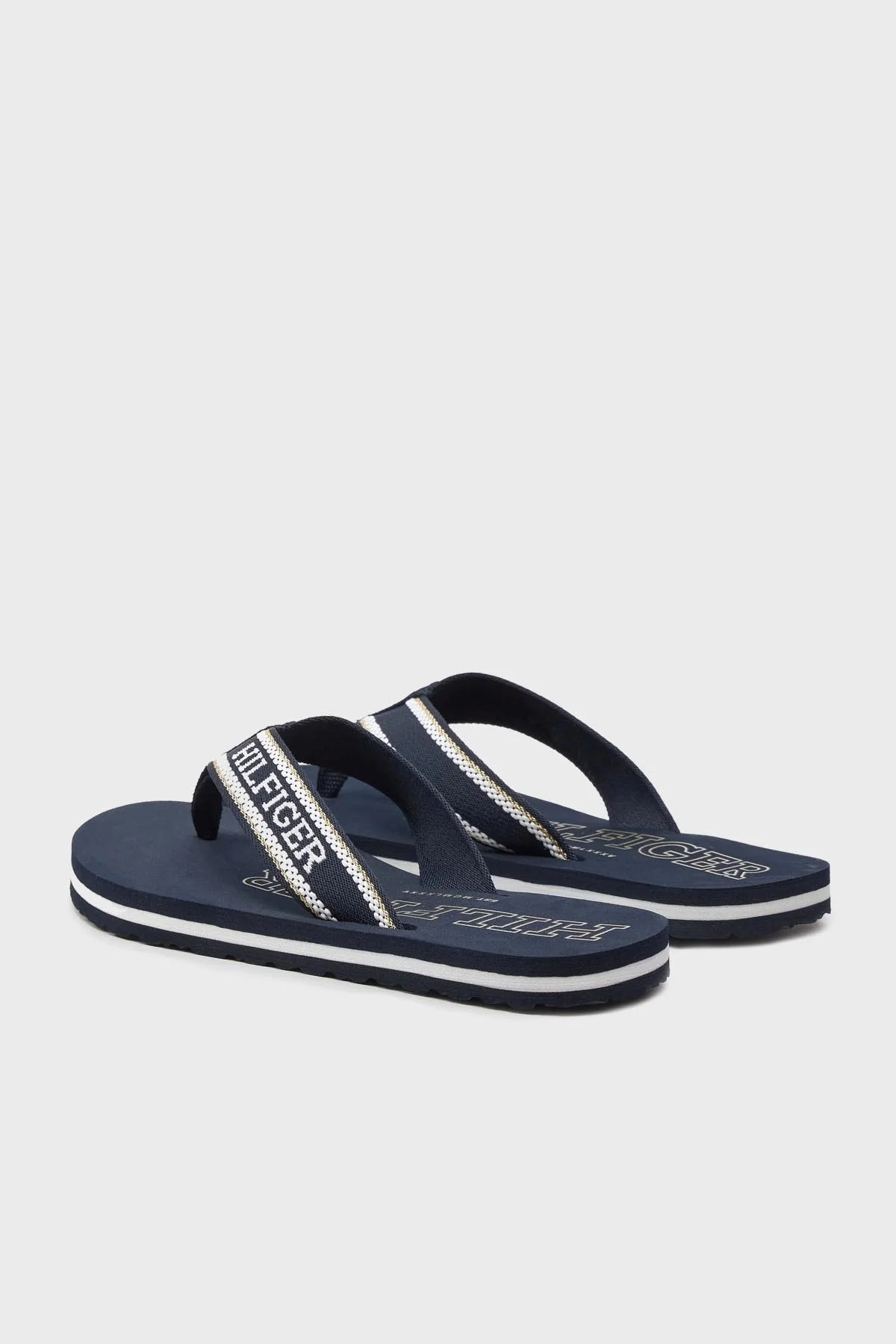 Tommy Hilfiger Parmak Arası Kadın Terlik FW0FW07905 DW6 LACİVERT - 3