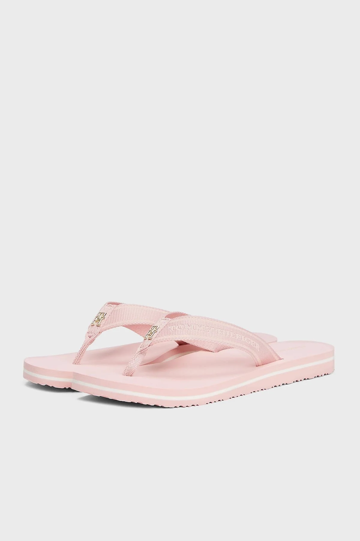 Tommy Hilfiger Parmak Arası Bayan Terlik FW0FW08515 TQN AÇIK PEMBE - 4