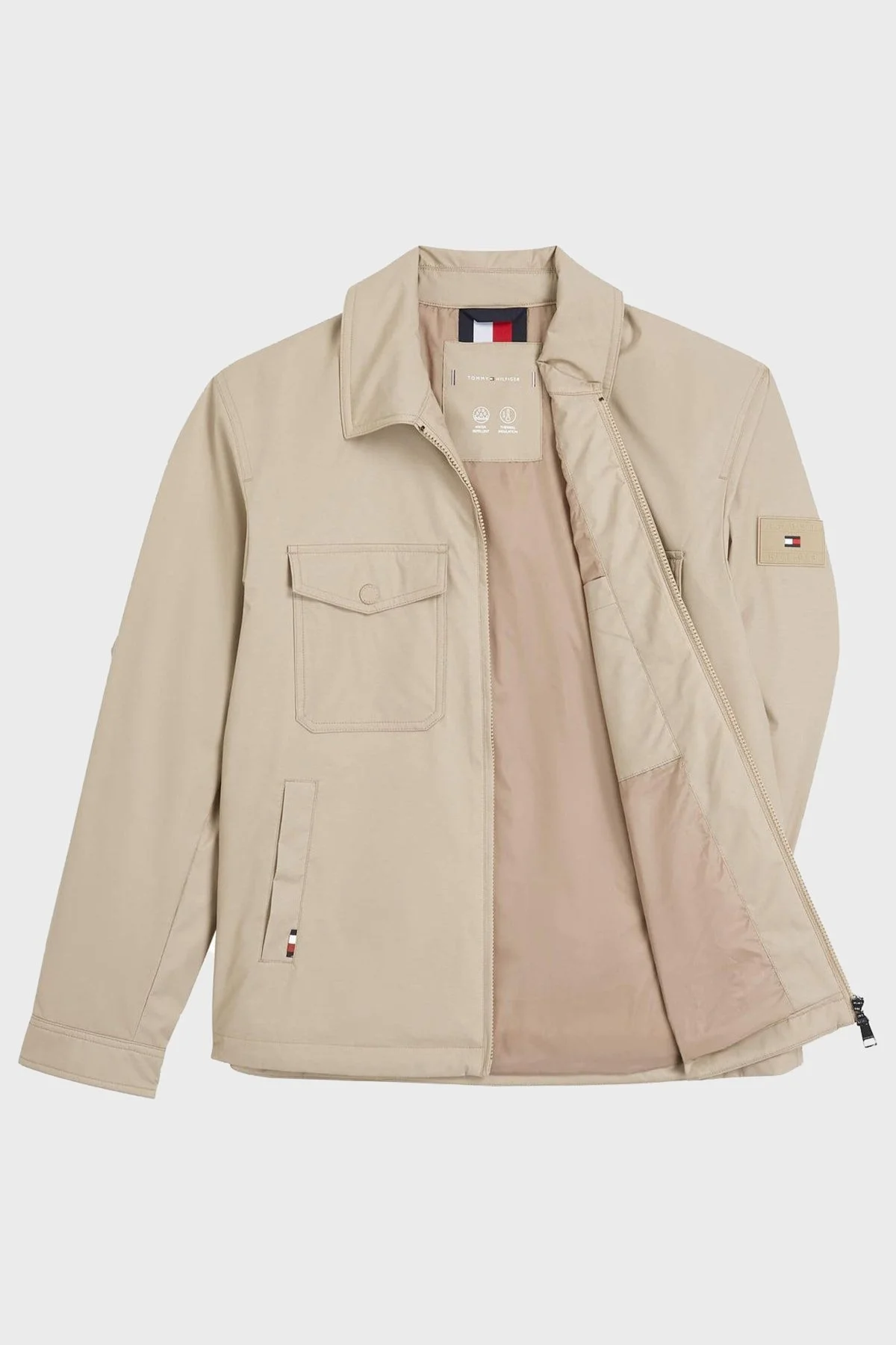 Tommy Hilfiger Regular Fit Cepli Erkek Ceket MW0MW37646 RBT KUM - 6