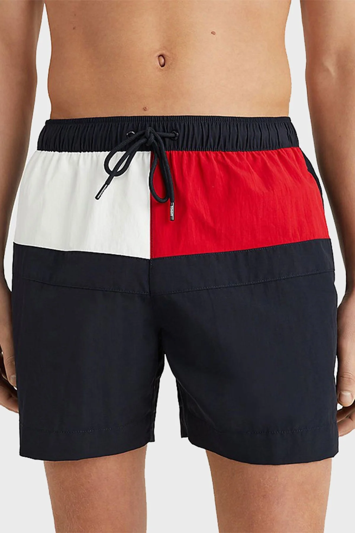 Tommy Hilfiger Regular Fit Cepli Erkek Mayo Short UM0UM02744 DW5 LACİVERT - 1