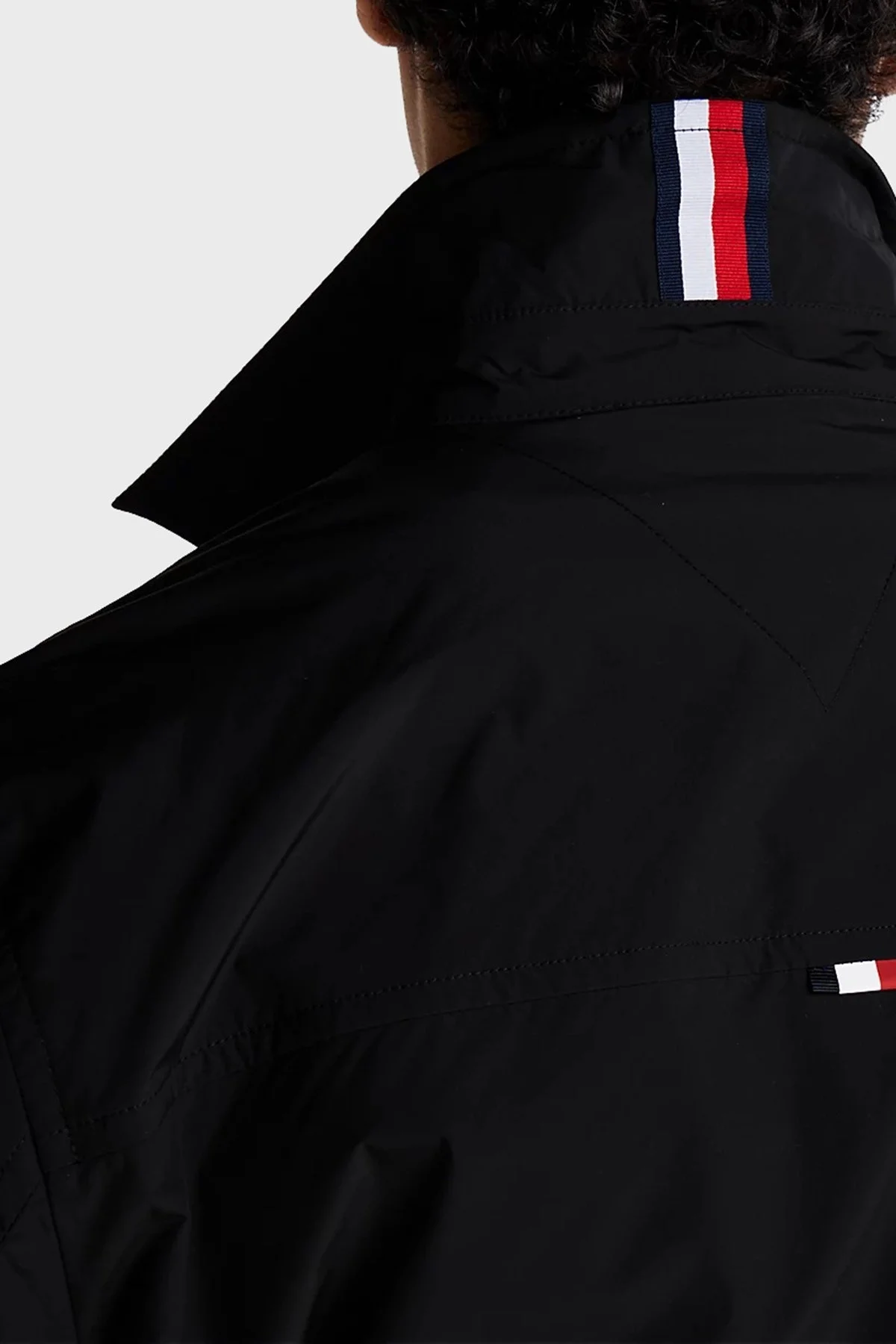 Tommy Hilfiger Regular Fit Cepli Logolu Erkek Gömlek Ceket MW0MW37629 BDS SİYAH - 9