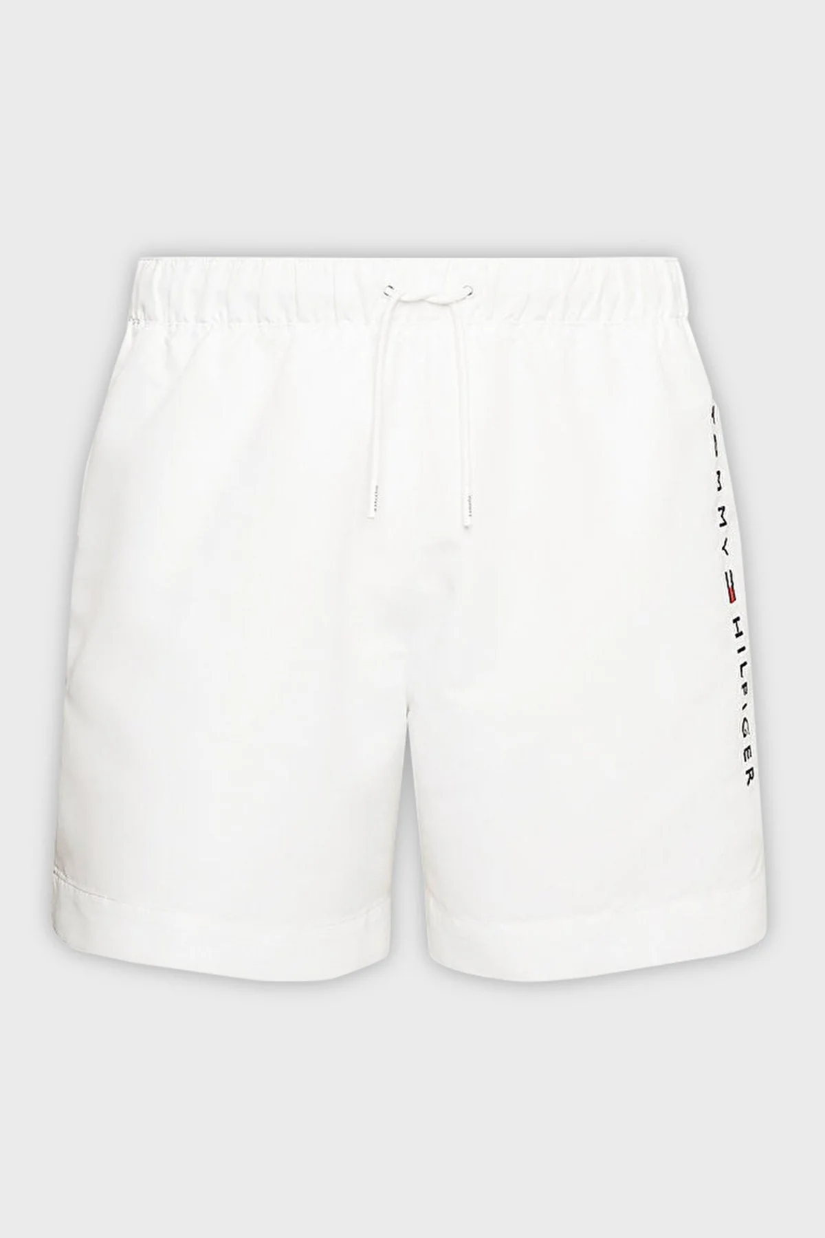 Tommy Hilfiger Regular Fit Deniz Şortu Cepli Erkek Mayo Short UM0UM02885 YBR BEYAZ - 3