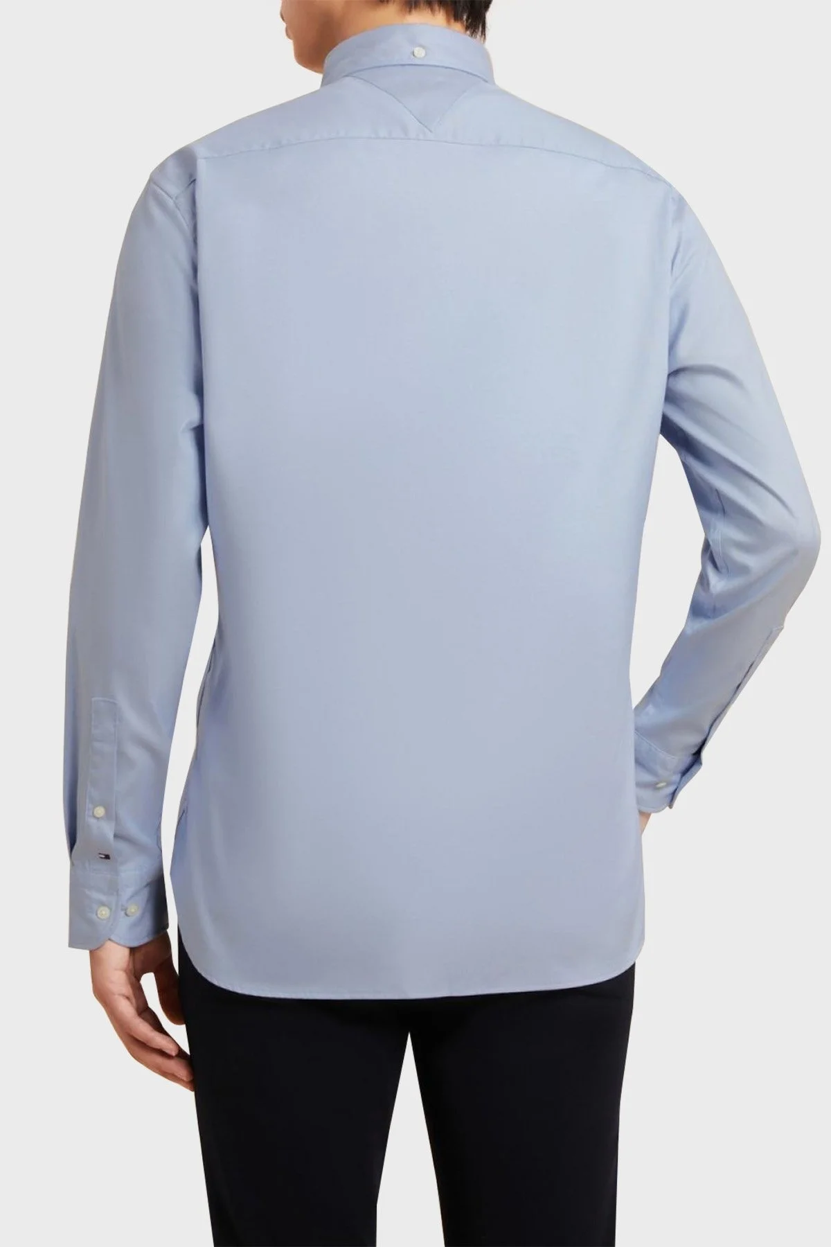 Tommy Hilfiger Regular Fit Düğmeli Erkek Gömlek MW0MW31906 C14 MAVİ - 2