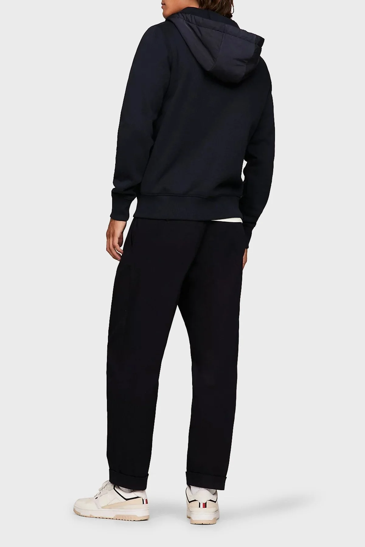 Tommy Hilfiger Regular Fit Kapüşonlu Erkek Sweat MW0MW33653 DW5 LACİVERT - 2