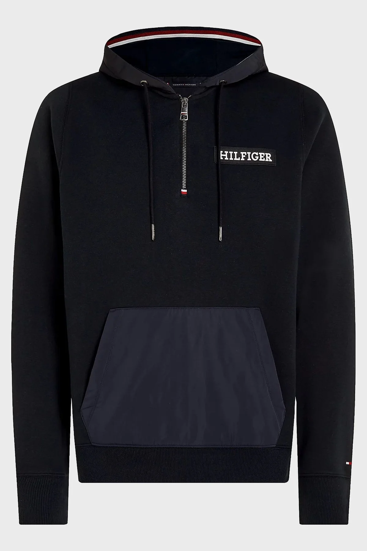 Tommy Hilfiger Regular Fit Kapüşonlu Erkek Sweat MW0MW33653 DW5 LACİVERT - 5
