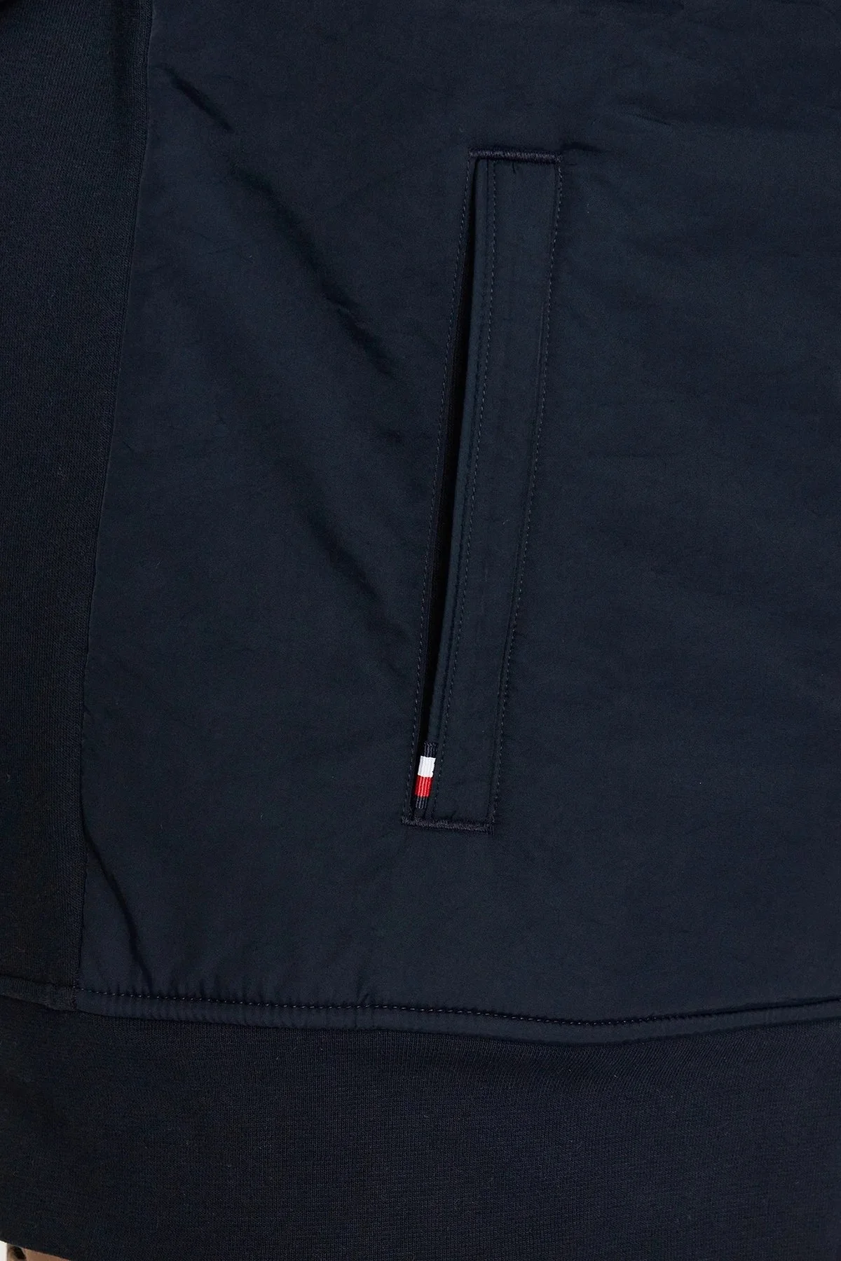 Tommy Hilfiger Regular Fit Kapüşonlu Mevsimlik Spor Erkek Ceket MW0MW31490 DW5 LACİVERT - 5