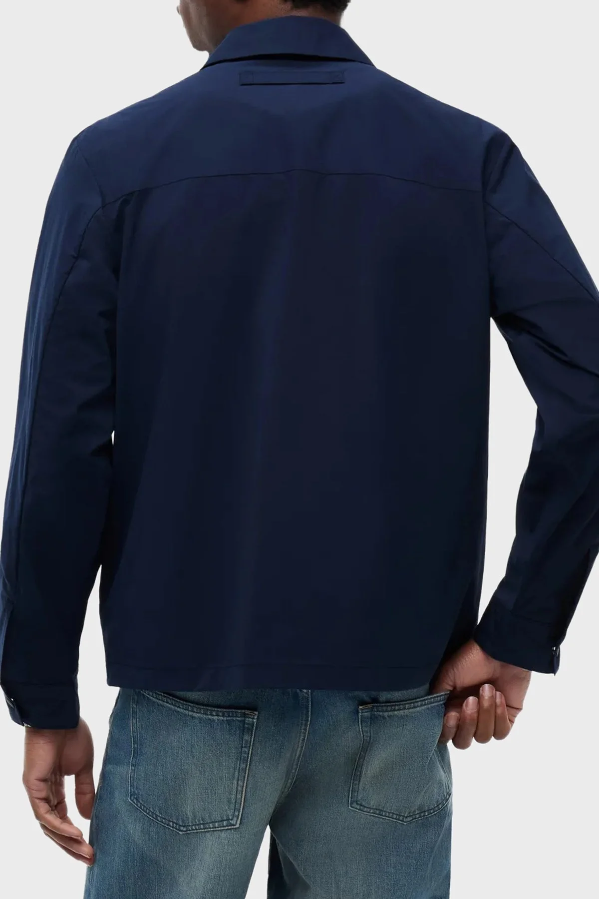 Tommy Hilfiger Regular Fit Klasik Yaka Çıtçıt Düğmeli Erkek Ceket MW0MW45094 DCC Lacivert - 2
