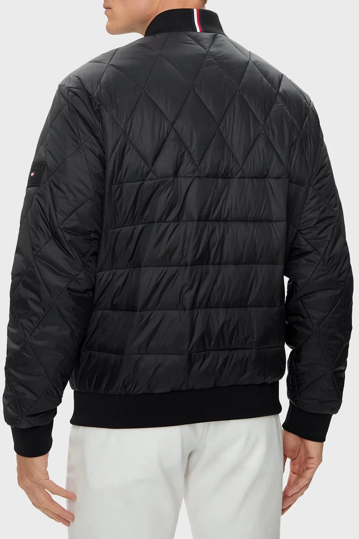 Tommy Hilfiger Regular Fit Kolej Yaka Erkek Mont MW0MW36325 BDS SİYAH - 2