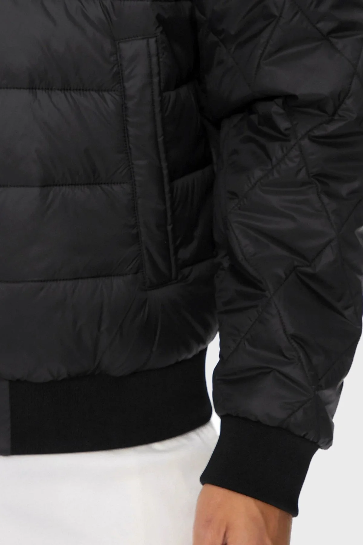 Tommy Hilfiger Regular Fit Kolej Yaka Erkek Mont MW0MW36325 BDS SİYAH - 5