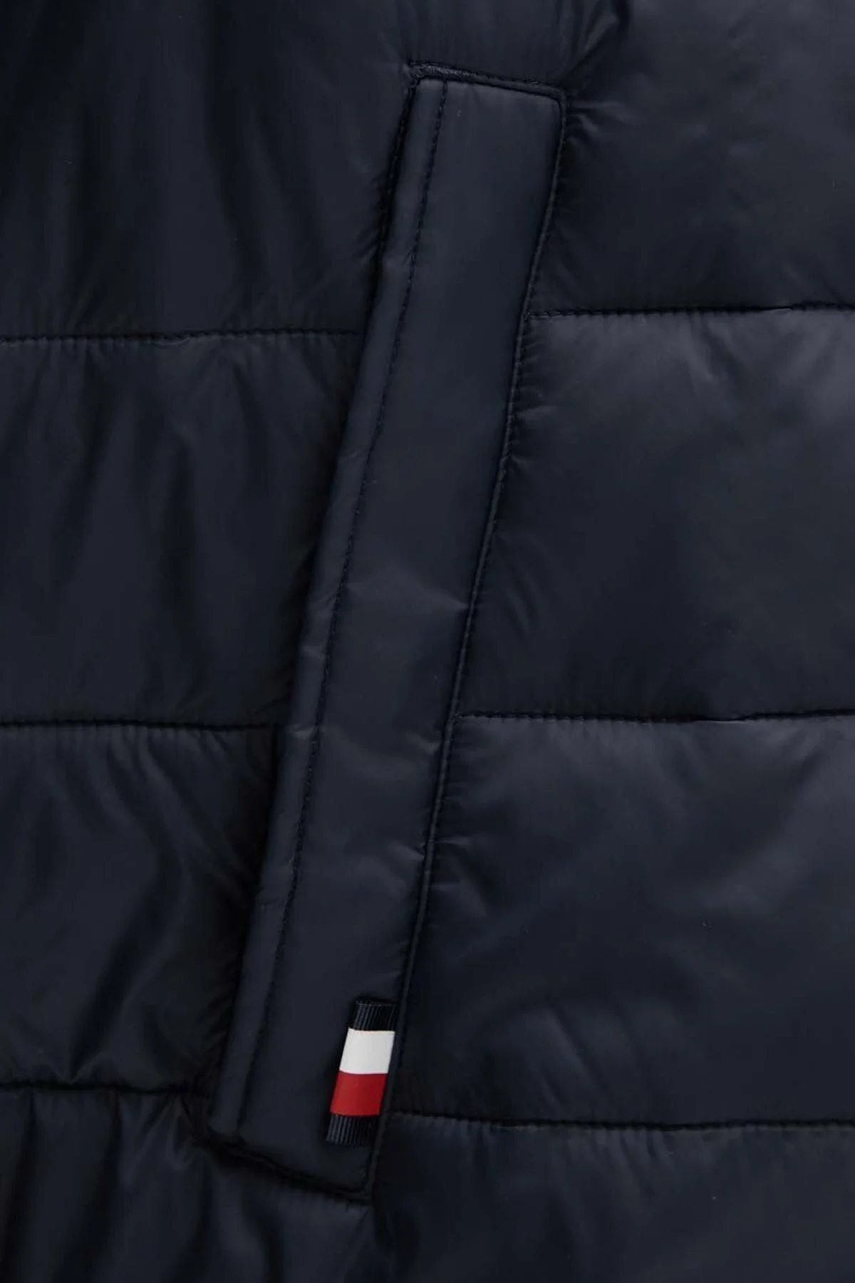 Tommy Hilfiger Regular Fit Kolej Yaka Erkek Mont MW0MW36325 DW5 LACİVERT - 6