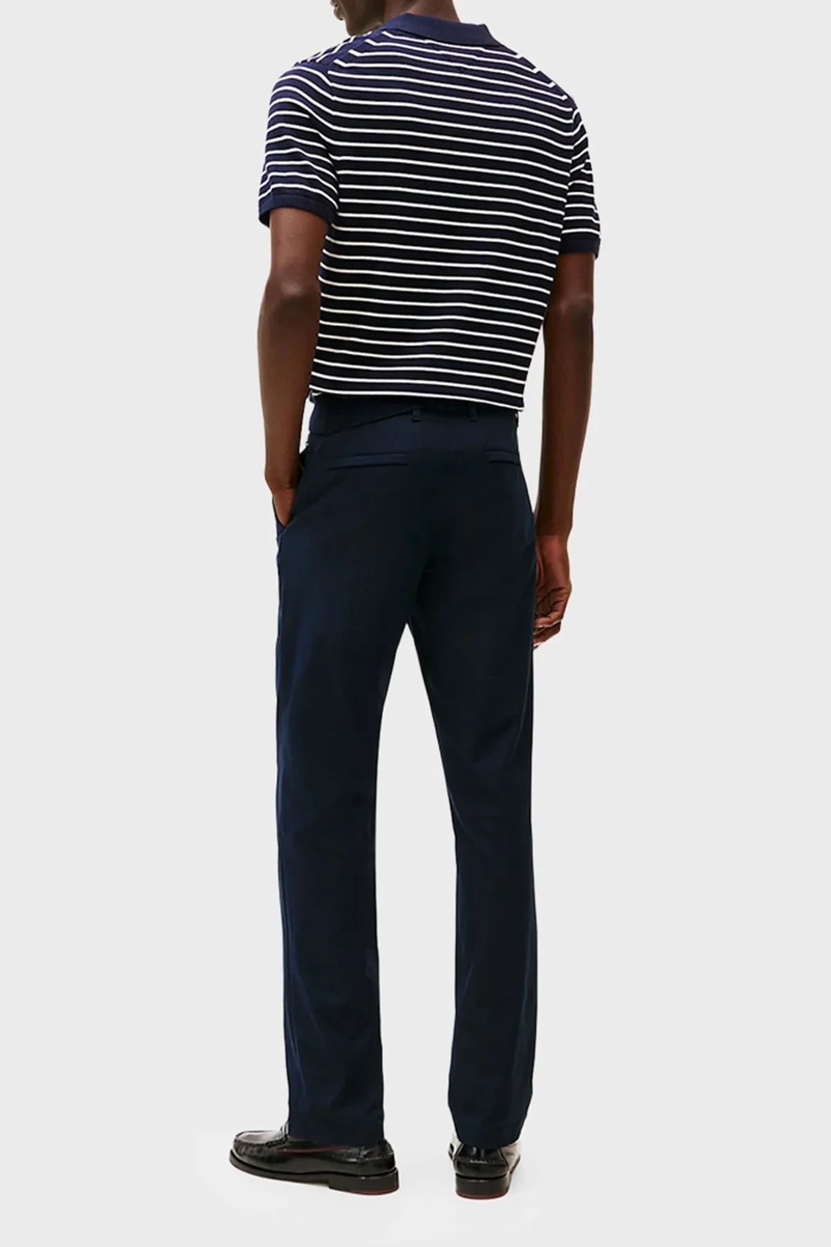 Tommy Hilfiger Regular Fit Normal Bel Düz Paça Erkek Pantolon MW0MW39316 DW5 LACİVERT - 3